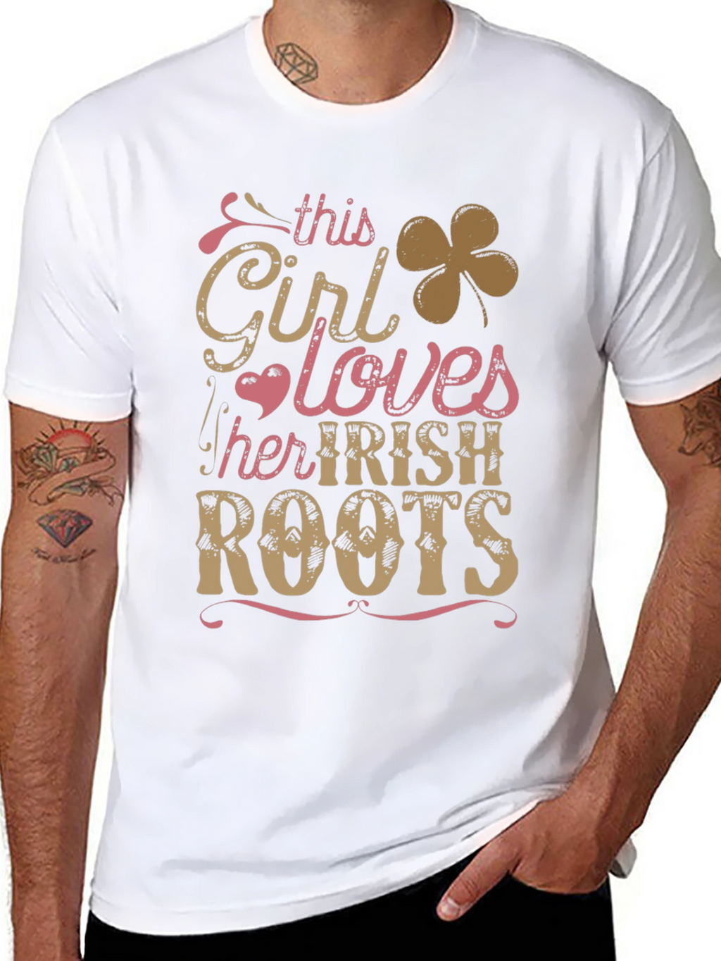 Irish Roots Graphic Tee - St. Patricks Day Shirt