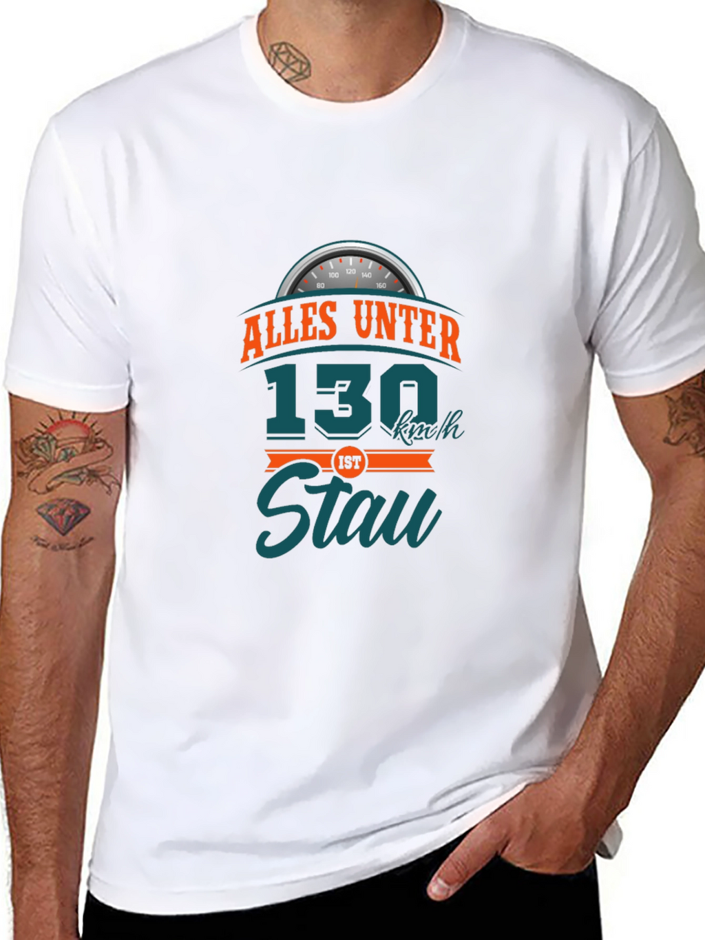 Alles Unter 130 km/h Herren T-Shirt