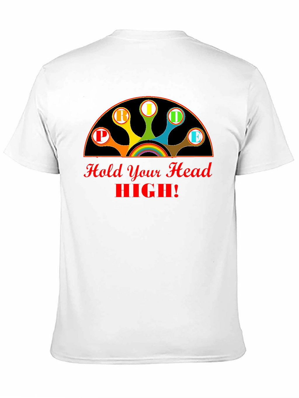 Pride Hold Your Head High Graphic Tee