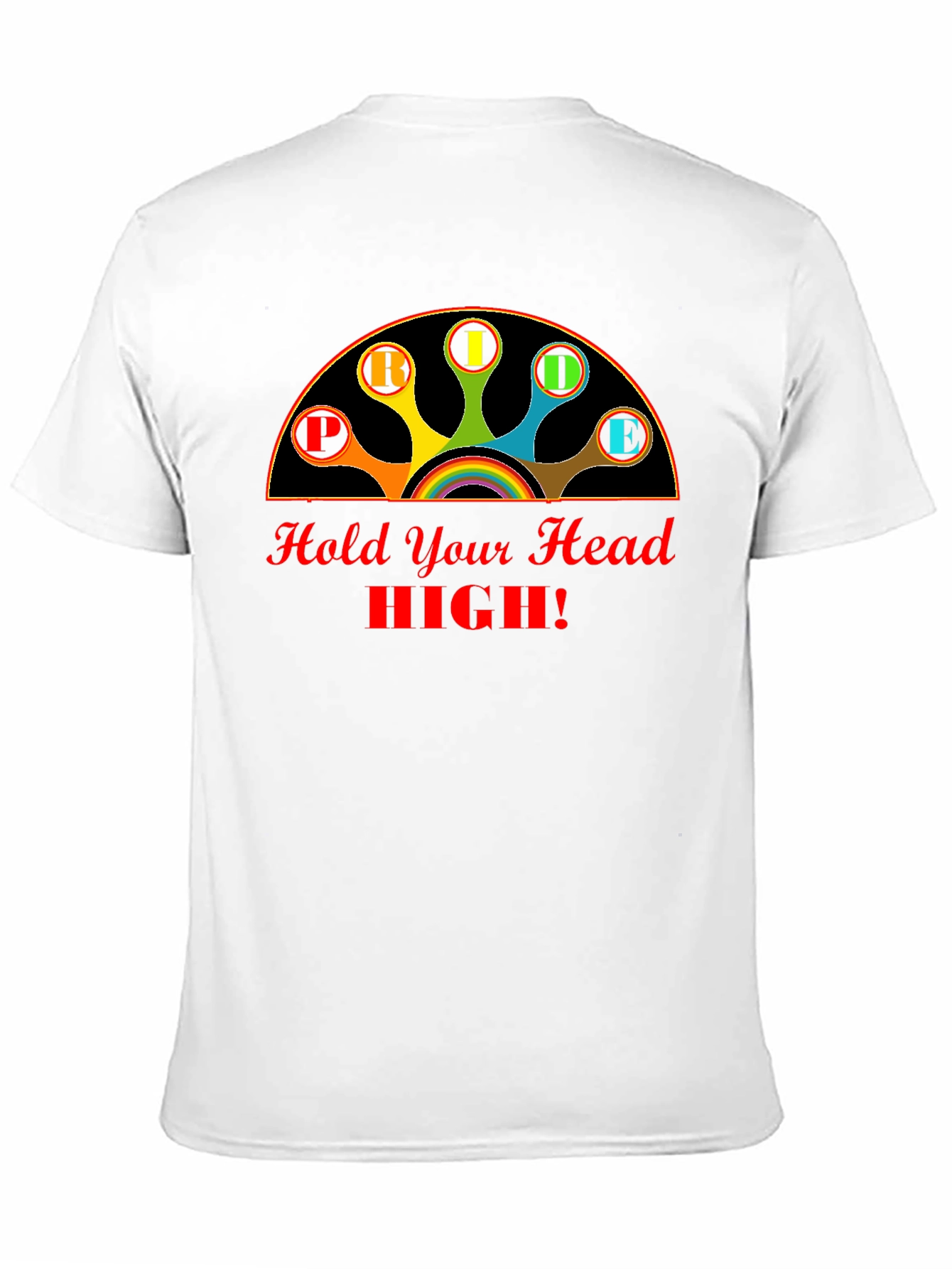 Pride Hold Your Head High Graphic Tee
