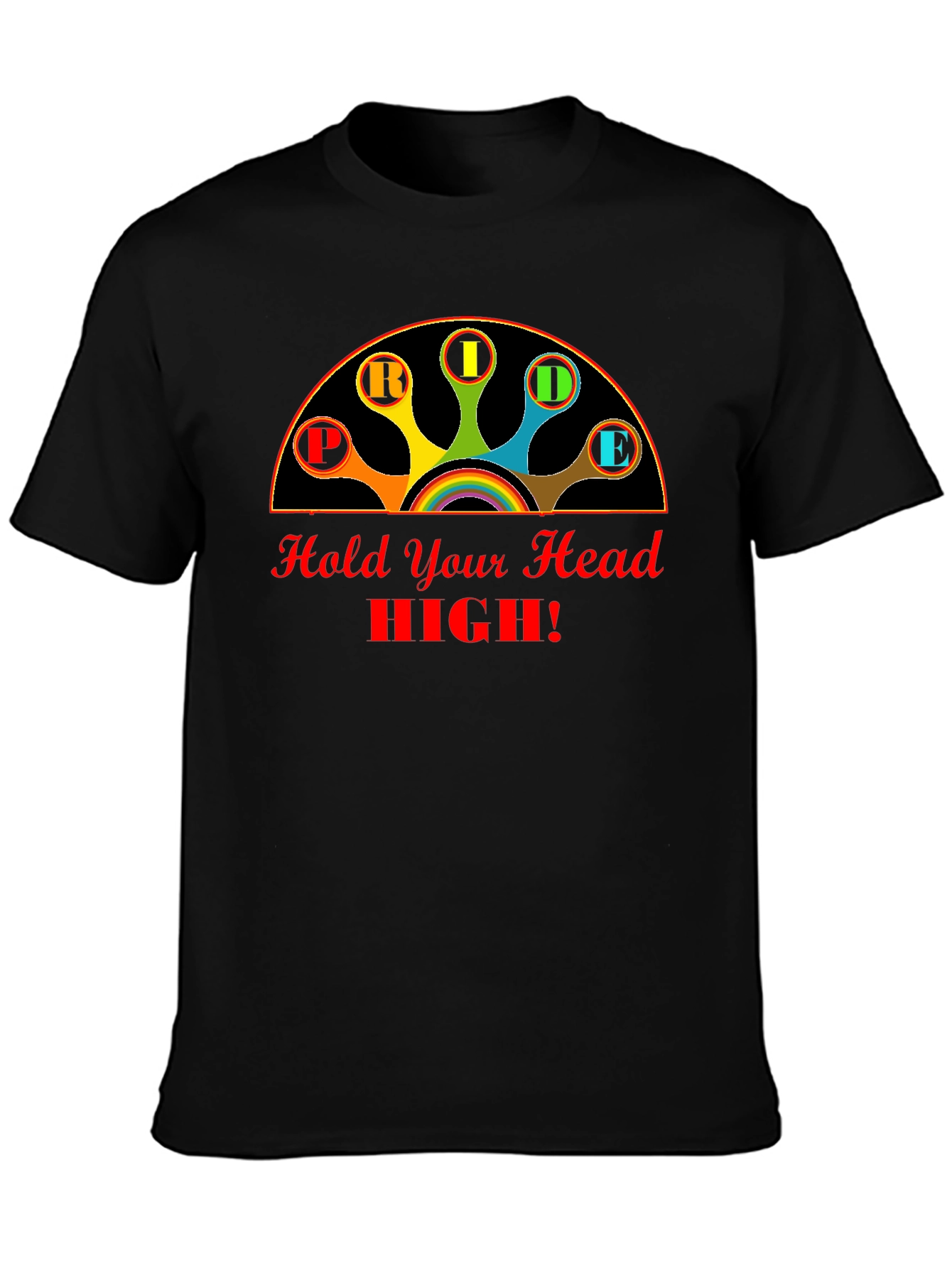 Pride Hold Your Head High Graphic Tee