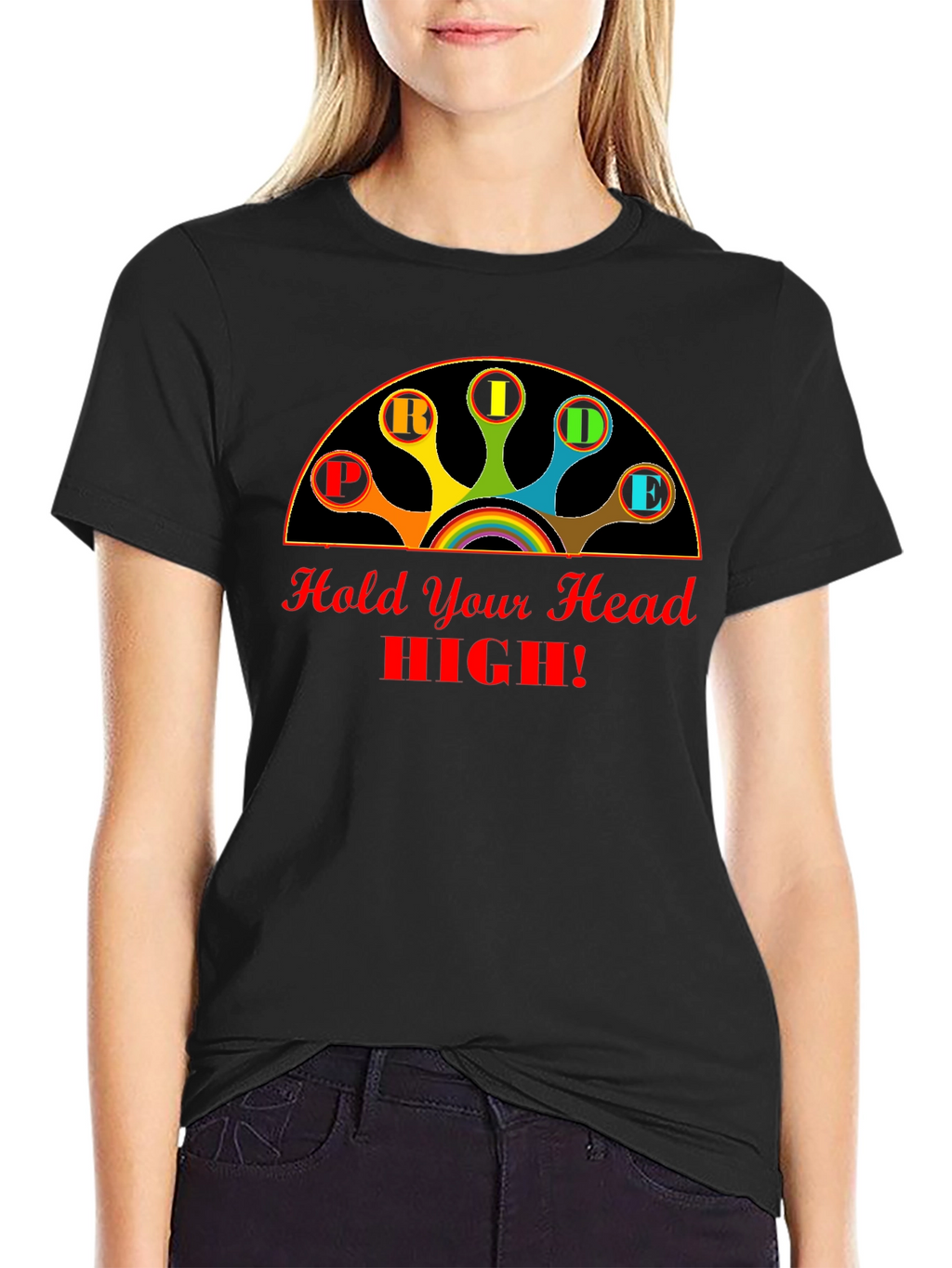 Pride Hold Your Head High Graphic Tee