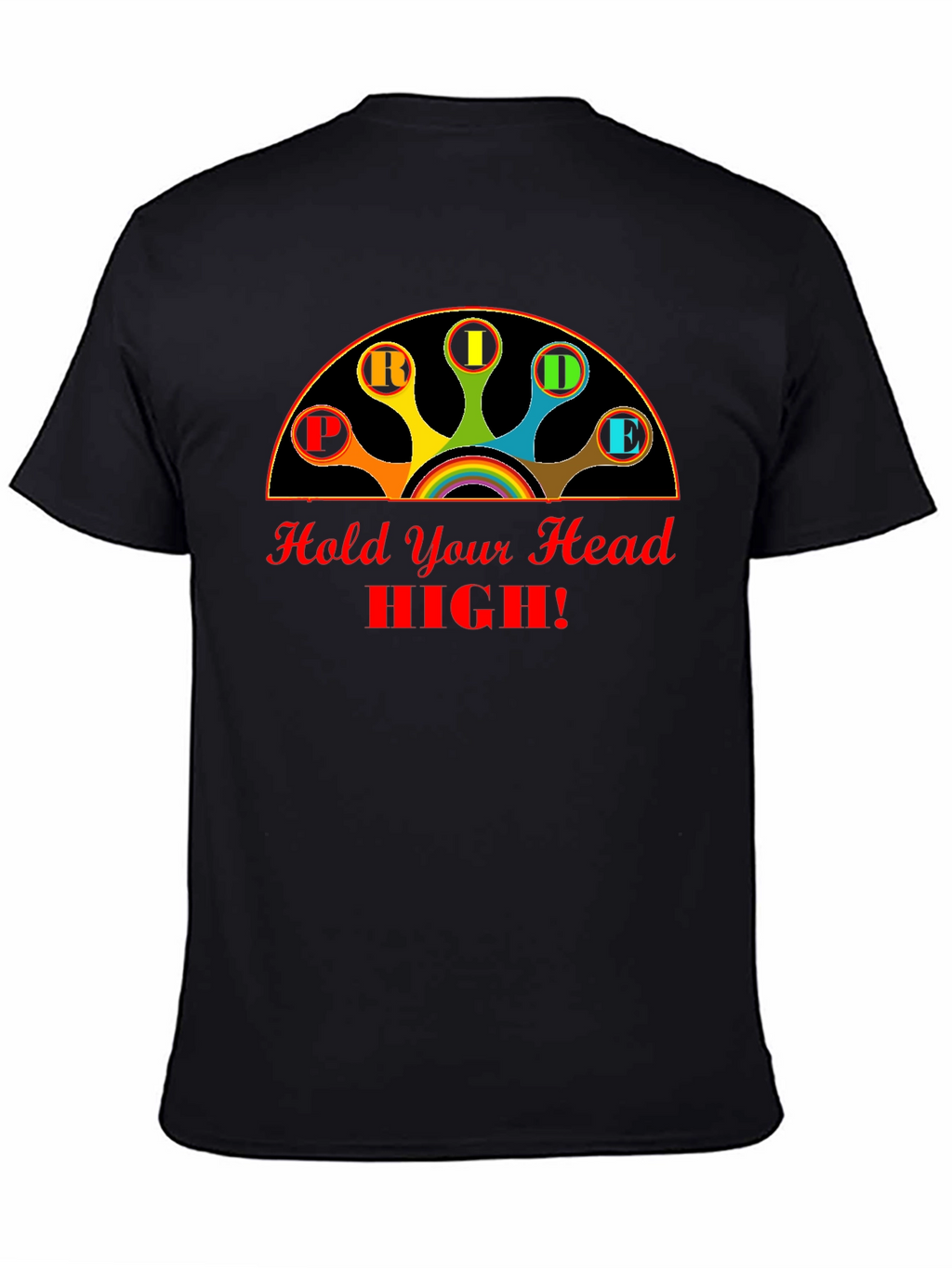 Pride Hold Your Head High Graphic Tee