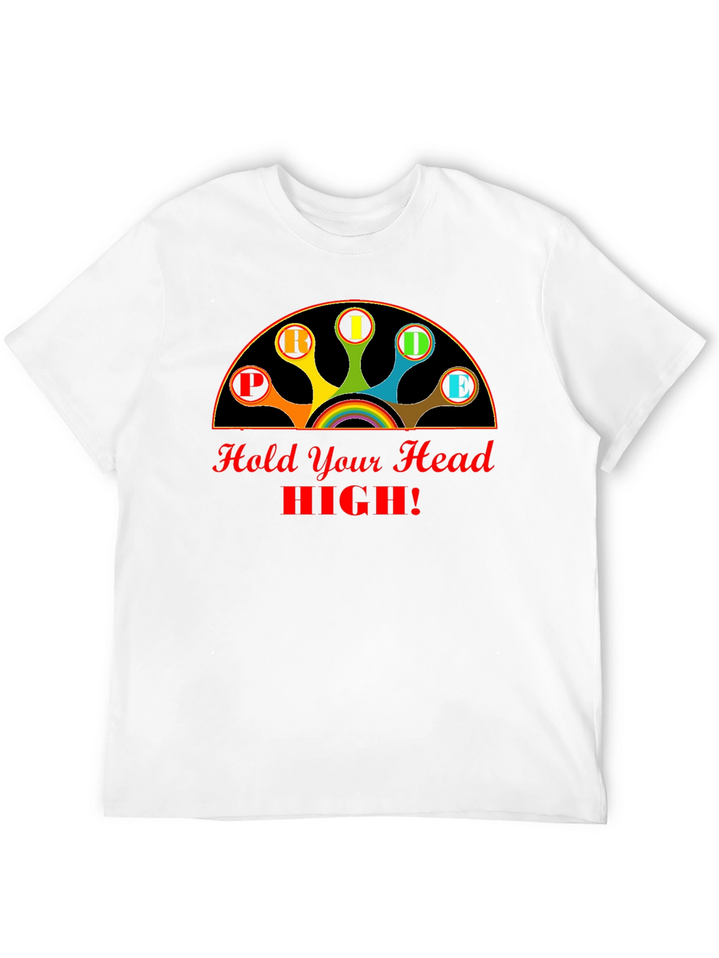 Pride Hold Your Head High Graphic Tee