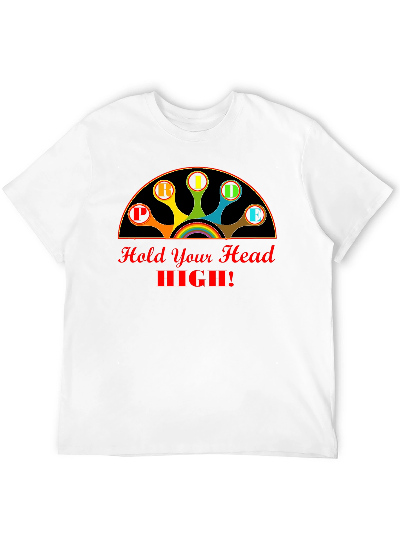 Pride Hold Your Head High Graphic Tee