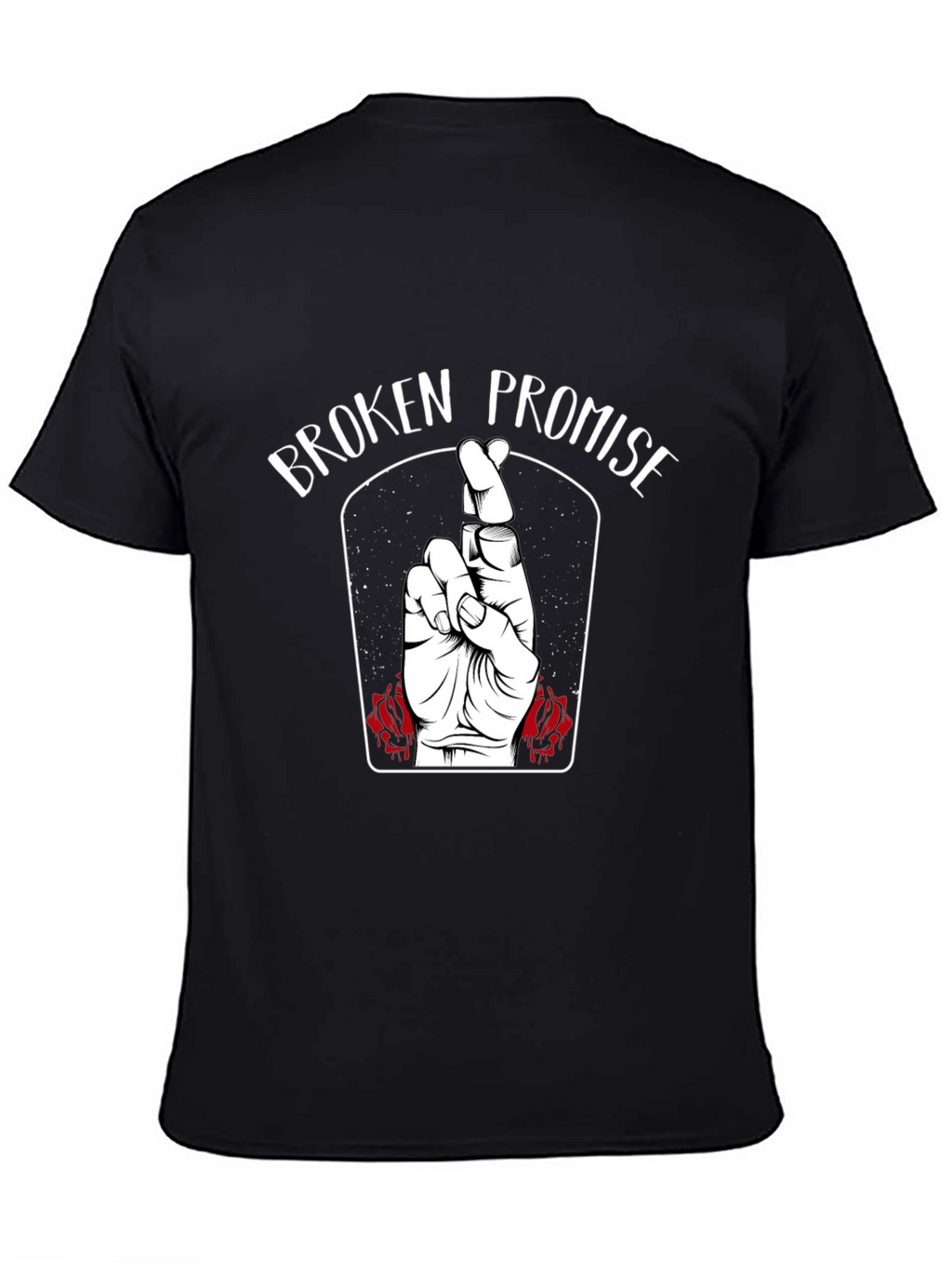 Broken Promise Graphic Tee - Black