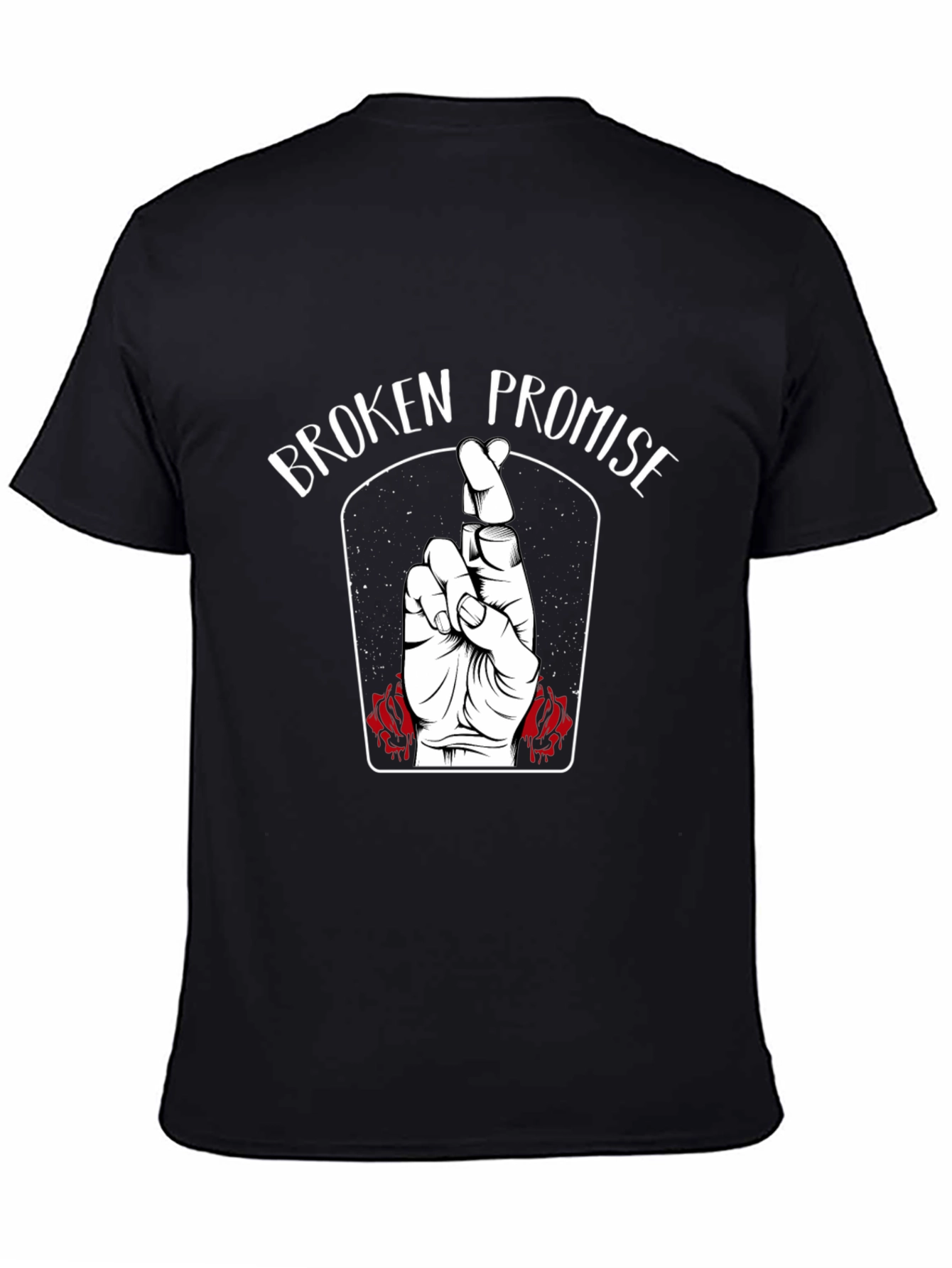 Broken Promise Graphic Tee - Black