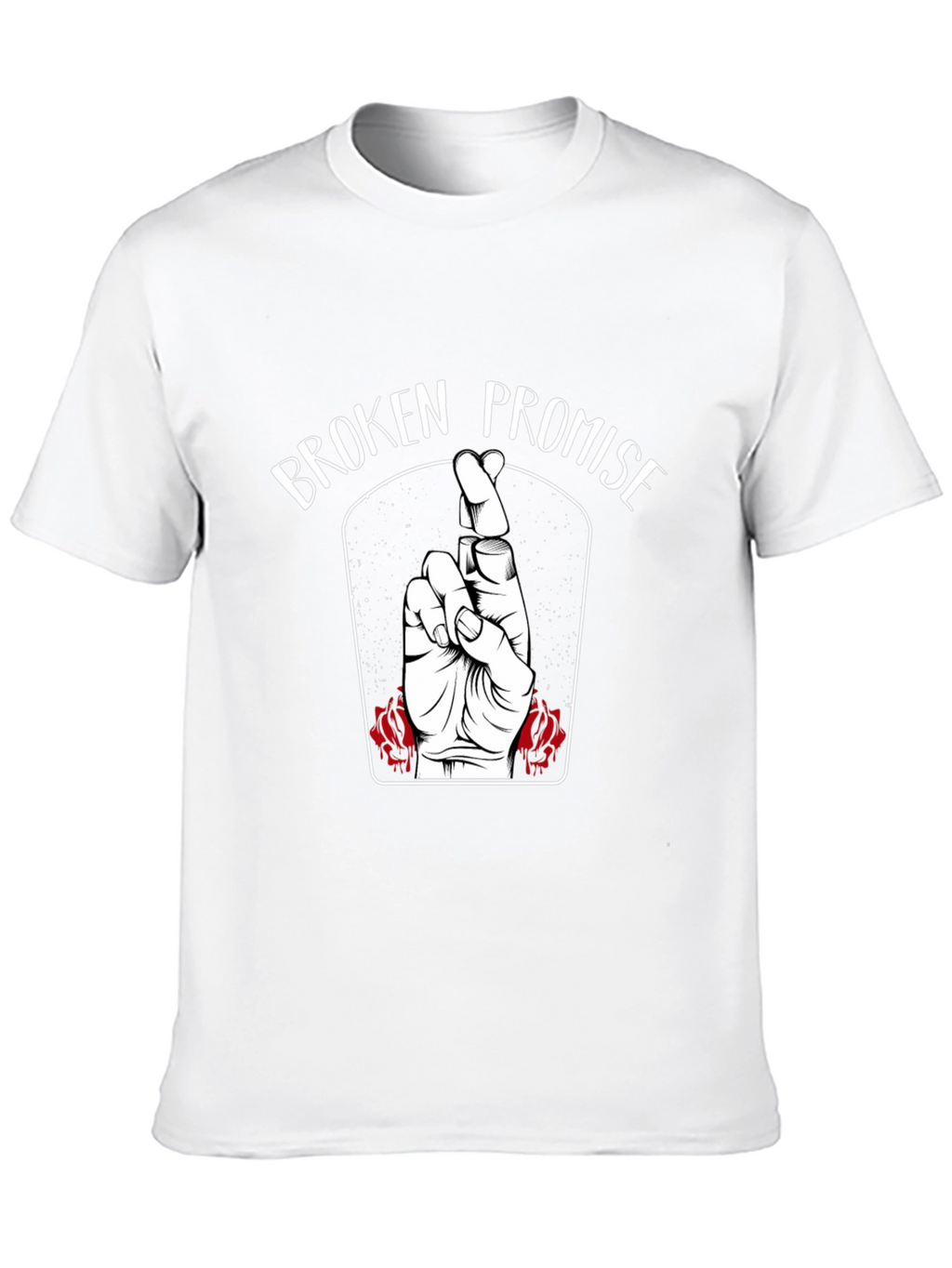 Broken Promise Graphic Tee - Black