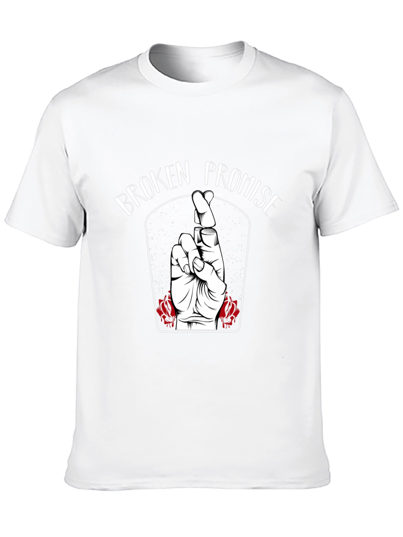Broken Promise Graphic Tee - Black