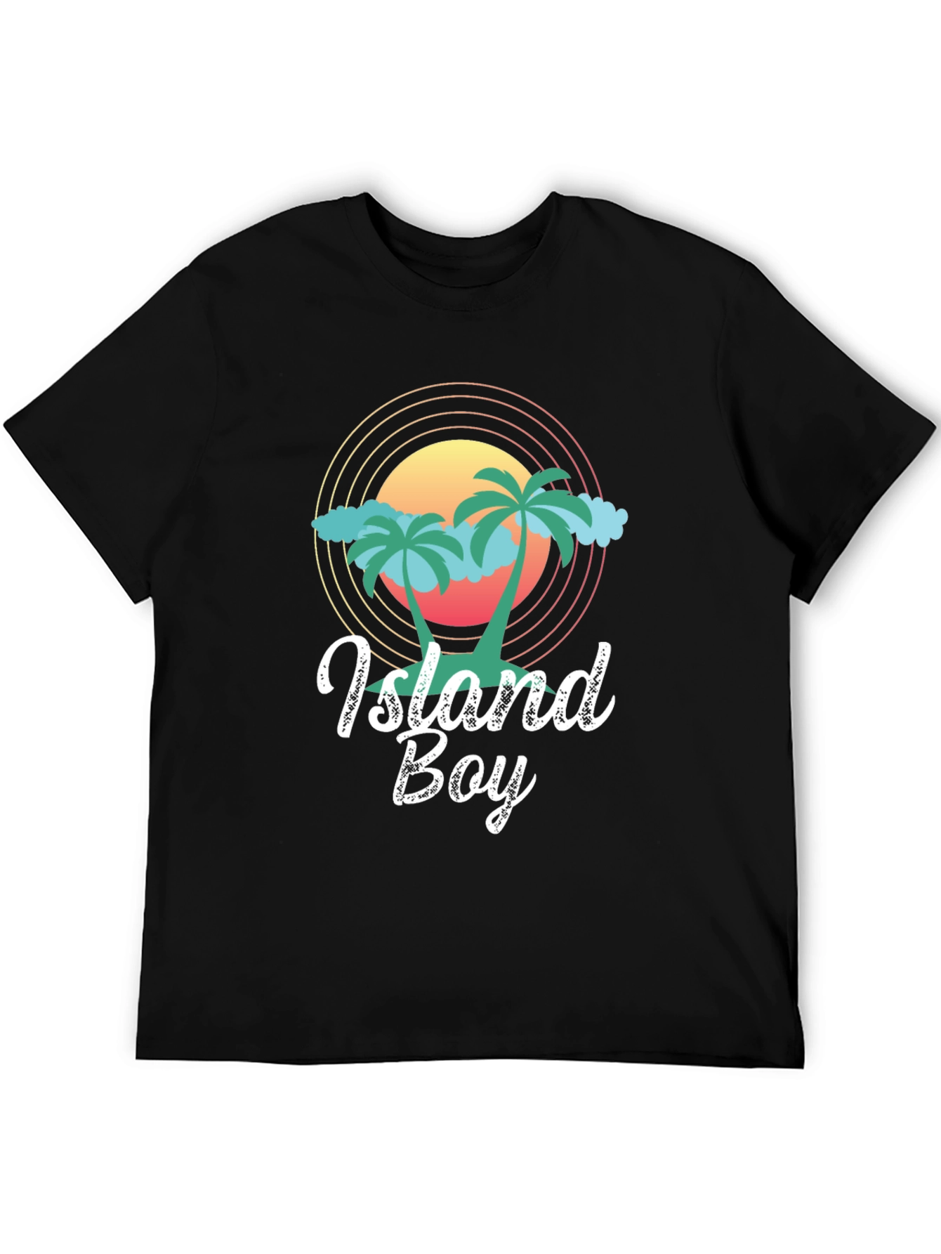 Island Boy Graphic Tee - Tropical Vibe