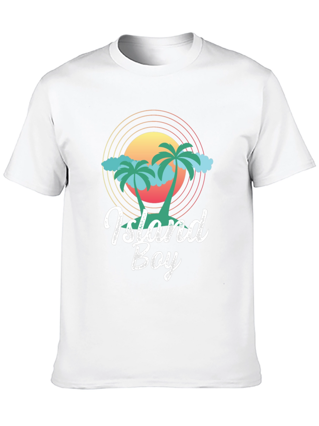 Island Boy Graphic Tee - Tropical Vibe