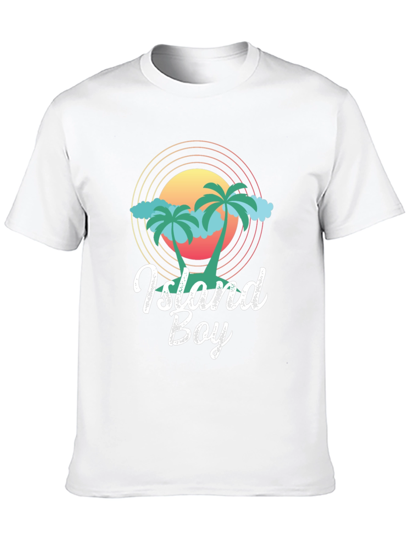 Island Boy Graphic Tee - Tropical Vibe