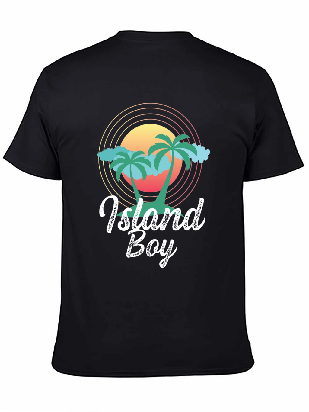 Island Boy Graphic Tee - Tropical Vibe