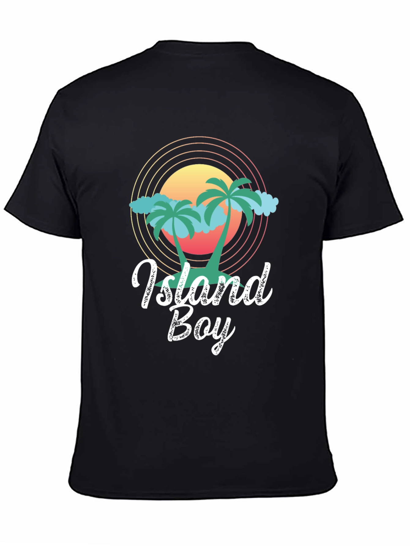 Island Boy Graphic Tee - Tropical Vibe