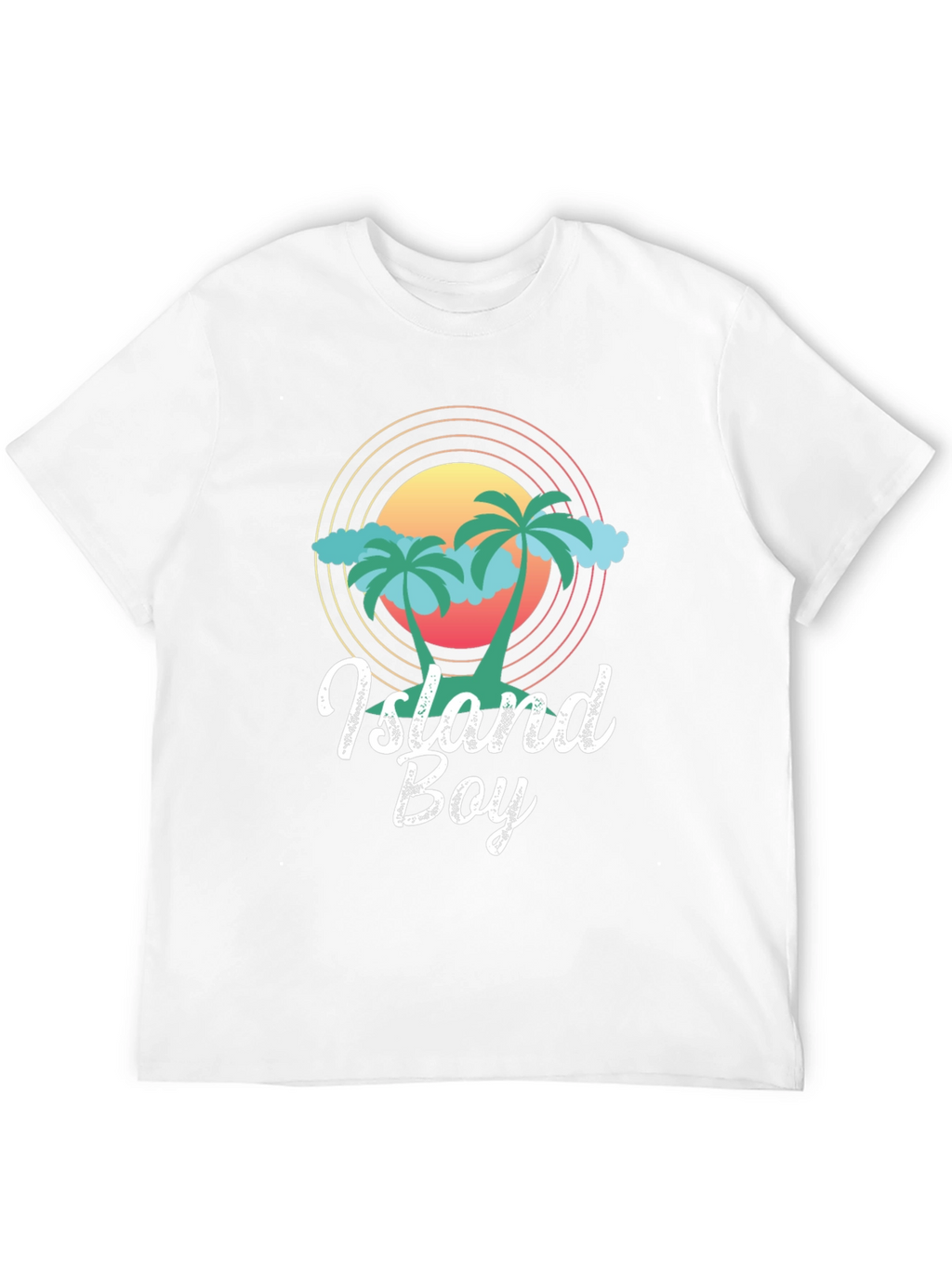 Island Boy Graphic Tee - Tropical Vibe