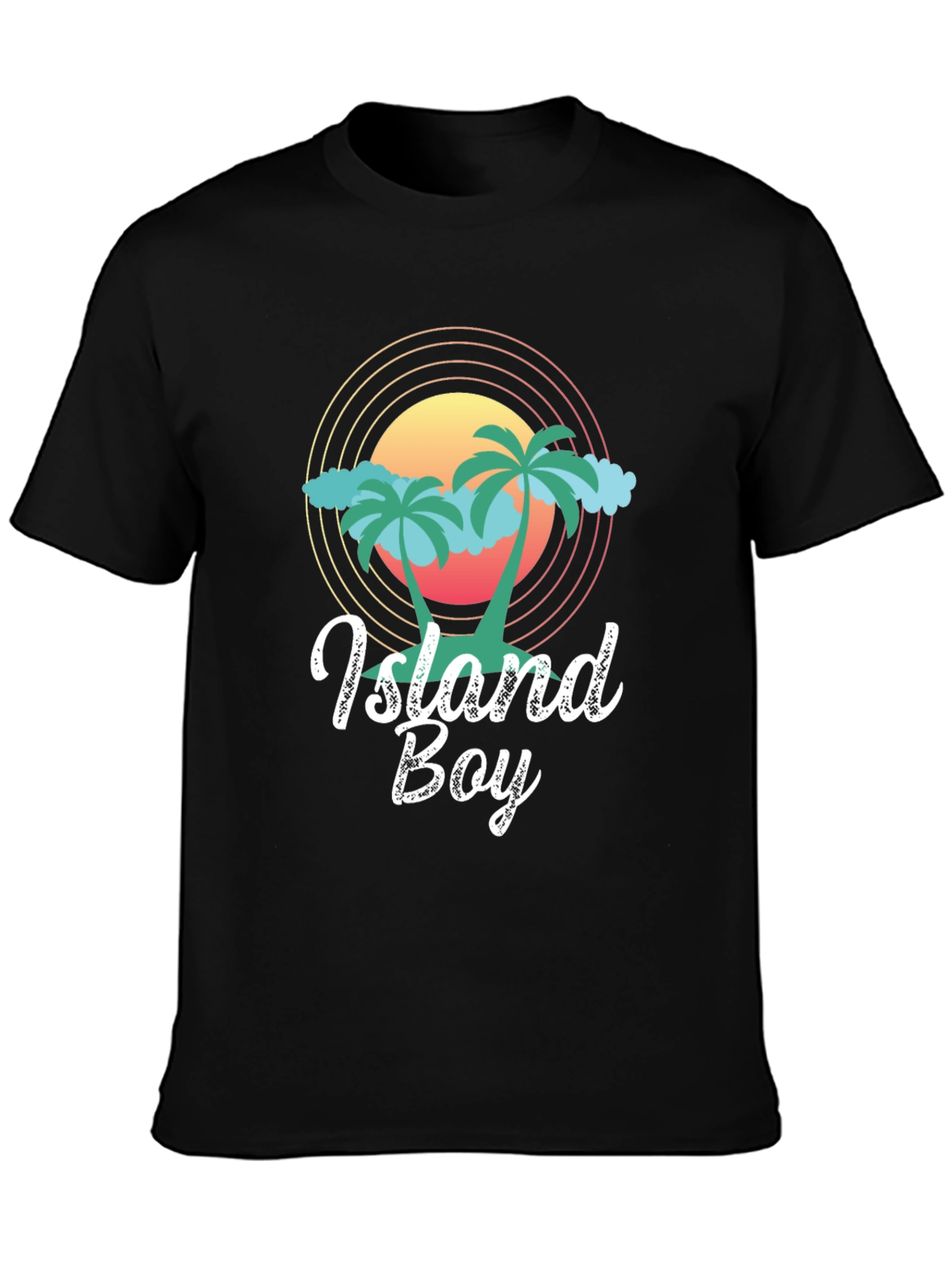 Island Boy Graphic Tee - Tropical Vibe