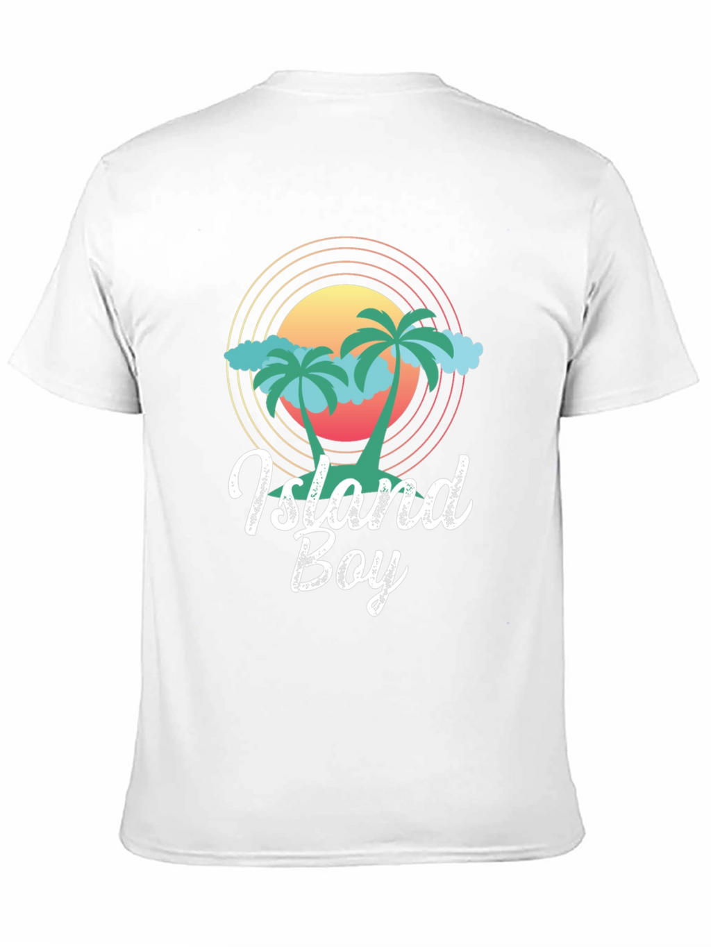 Island Boy Graphic Tee - Tropical Vibe