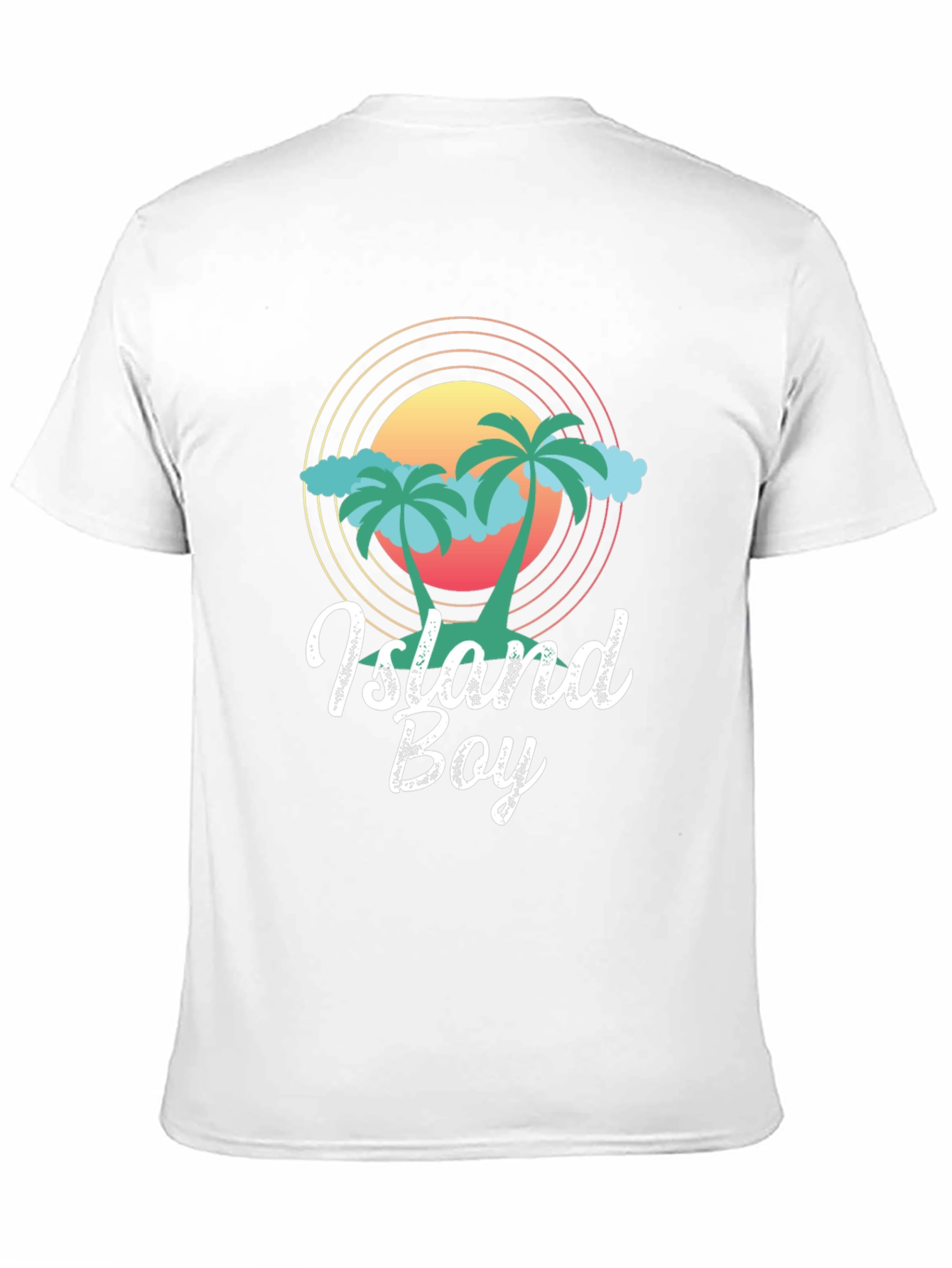 Island Boy Graphic Tee - Tropical Vibe