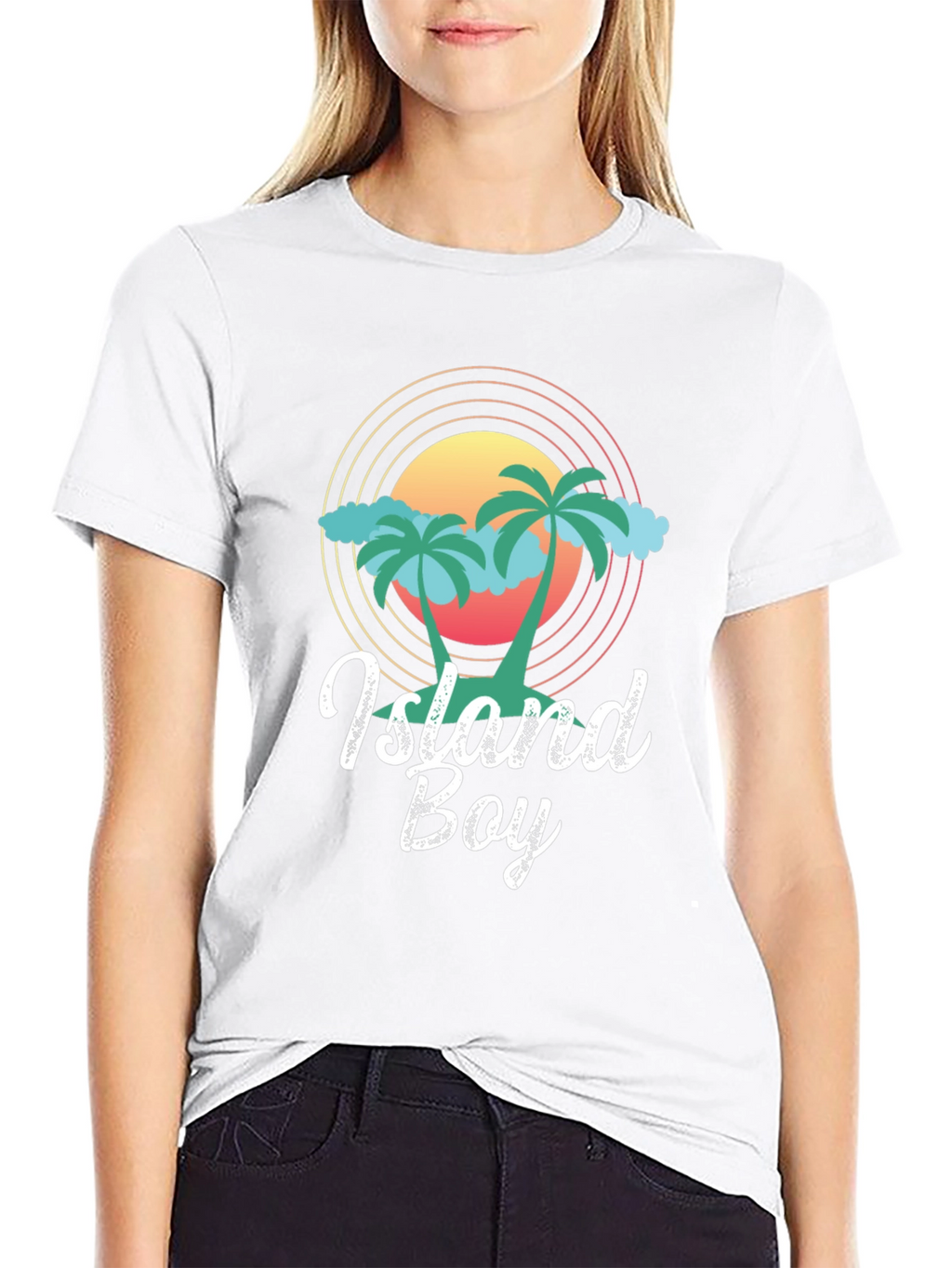 Island Boy Graphic Tee - Tropical Vibe