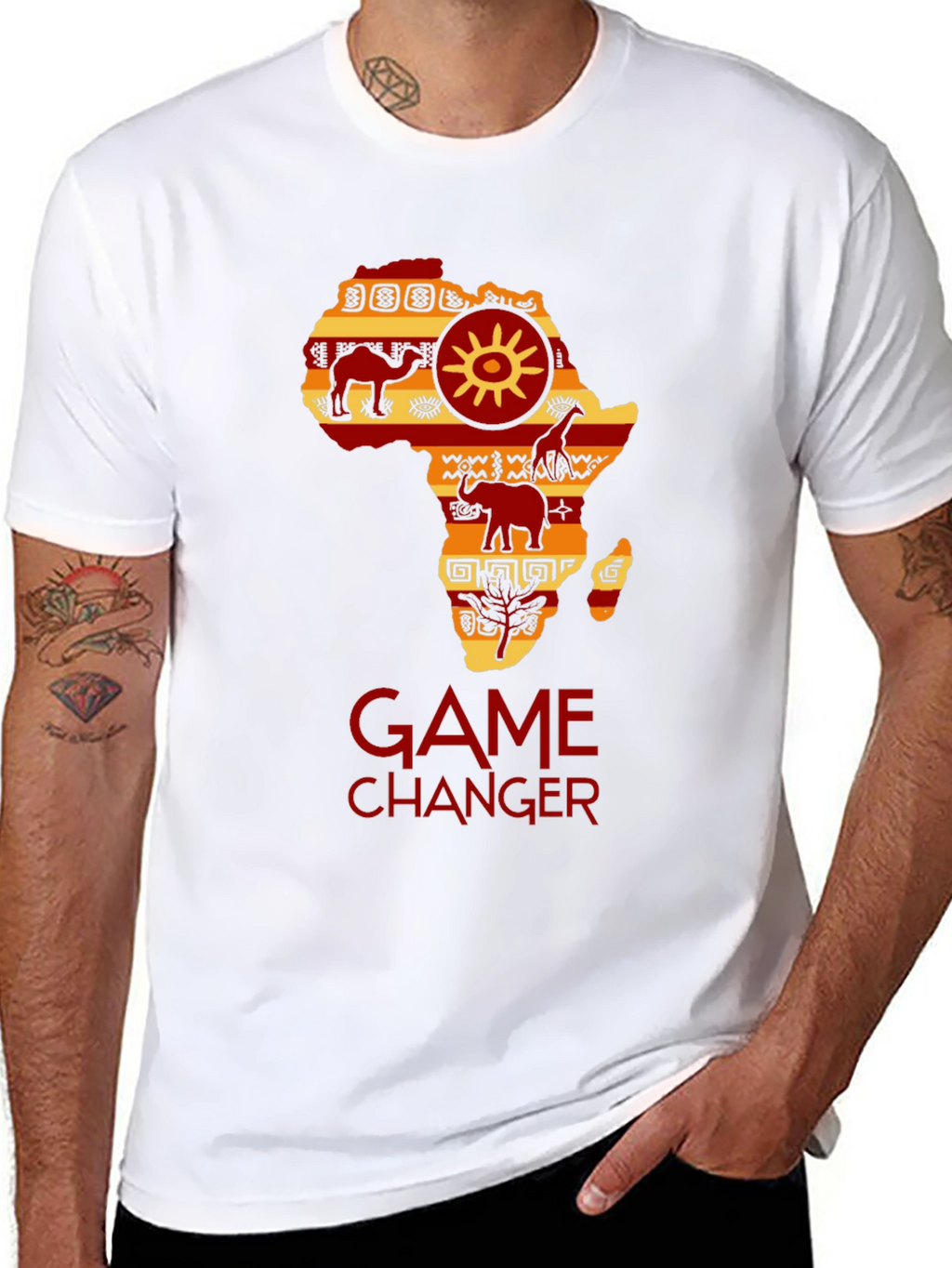 Game Changer African Continent T-Shirt