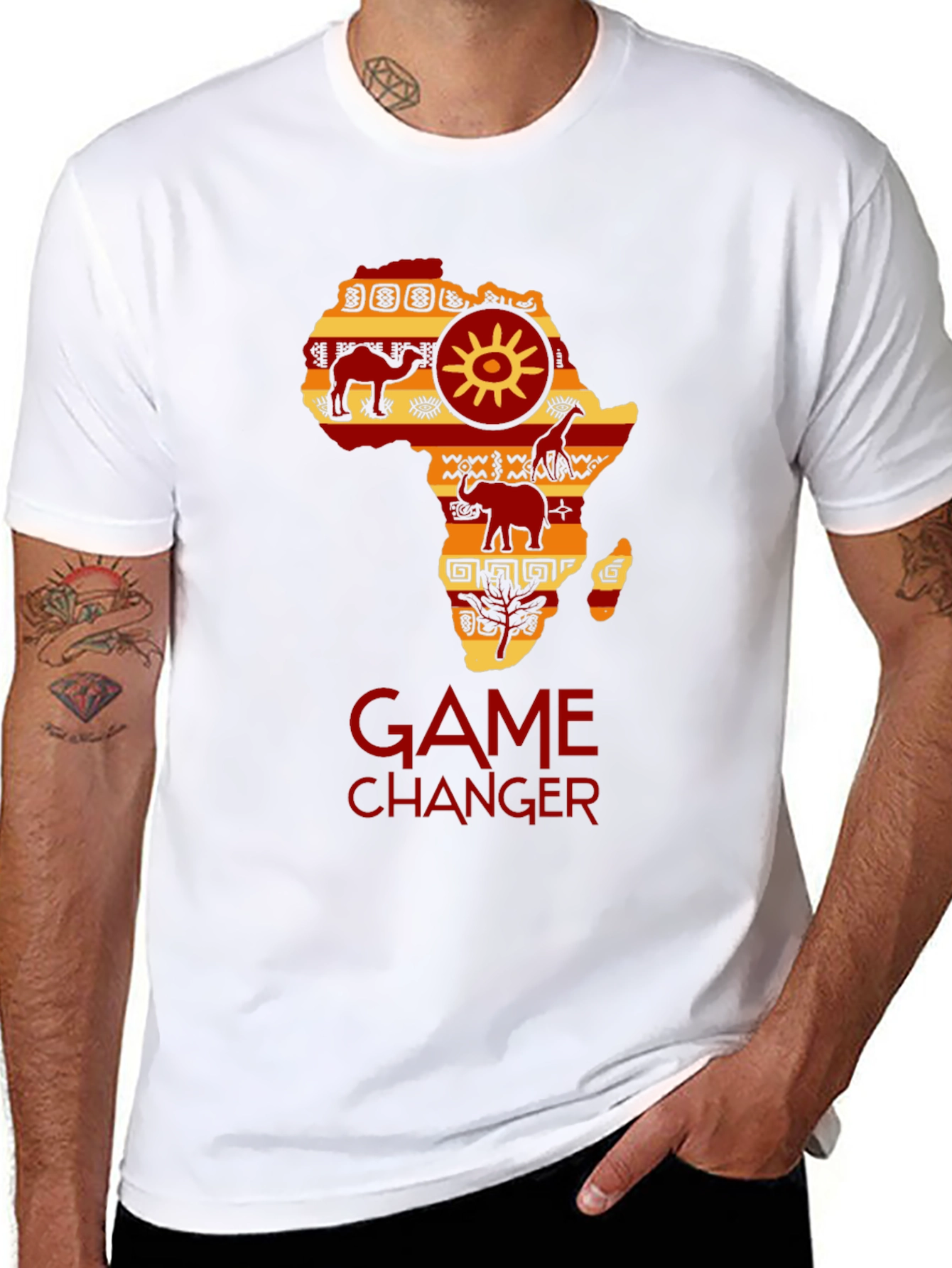 Game Changer African Continent T-Shirt