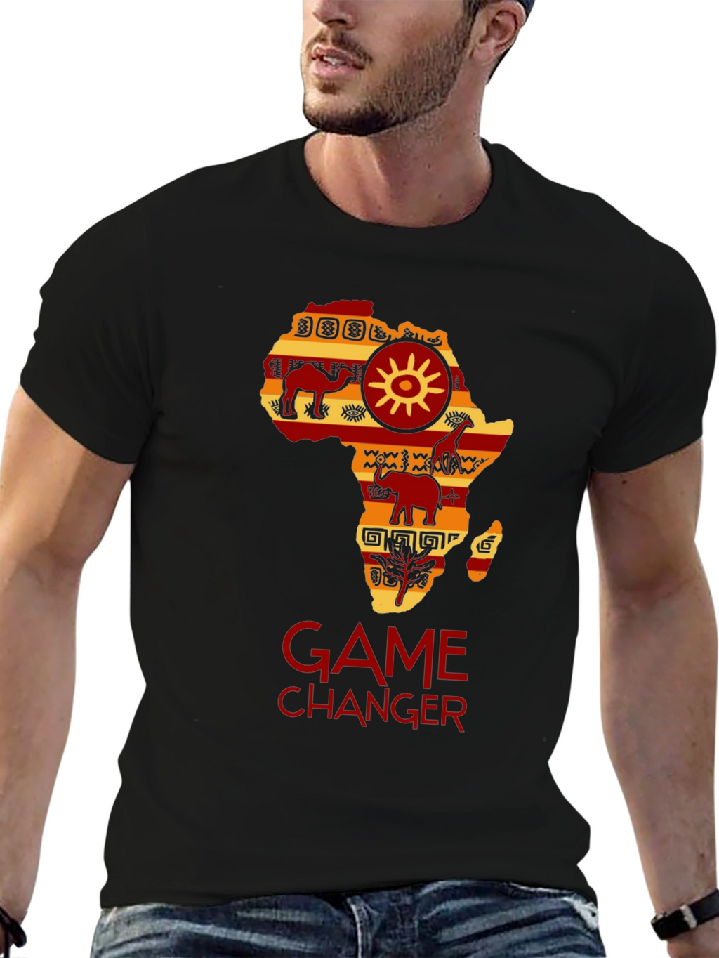 Game Changer African Continent T-Shirt