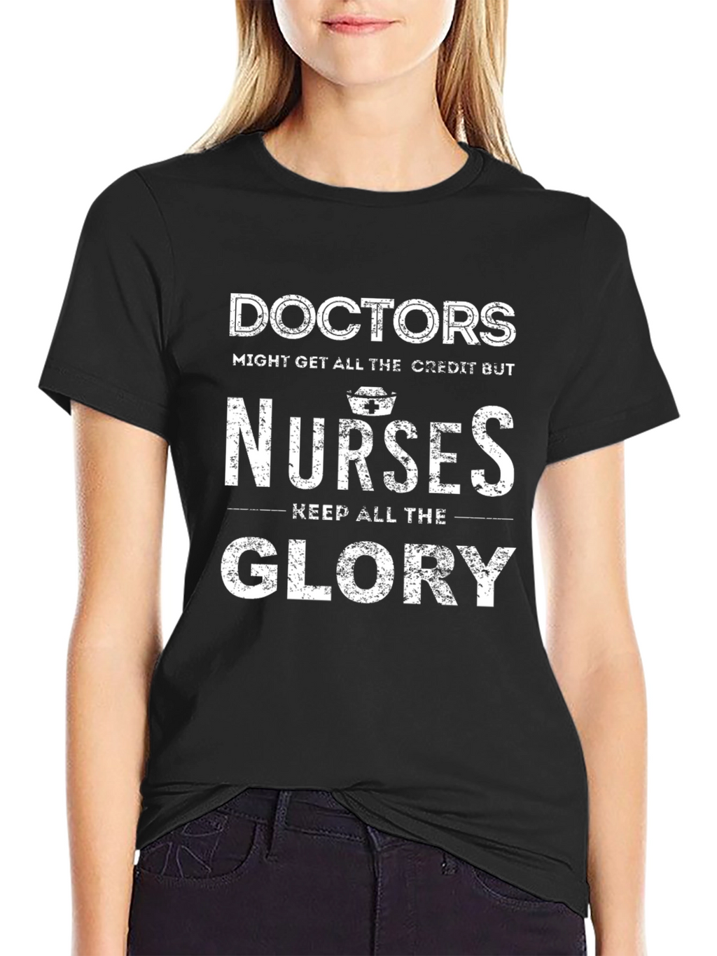 Doctors vs. Nurses T-Shirt - Healthcare Hero Apparel