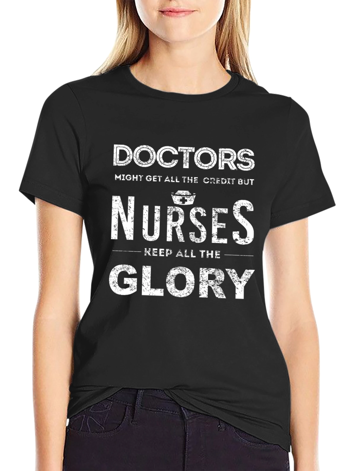 Doctors vs. Nurses T-Shirt - Healthcare Hero Apparel