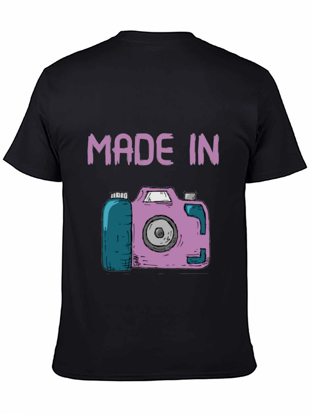 Retro Camera Graphic T-Shirt