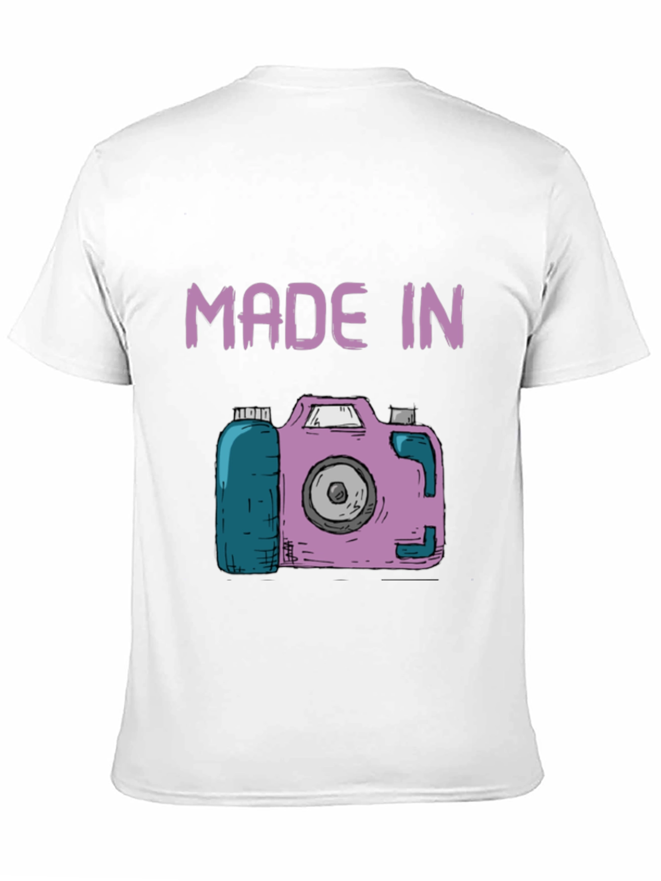 Retro Camera Graphic T-Shirt