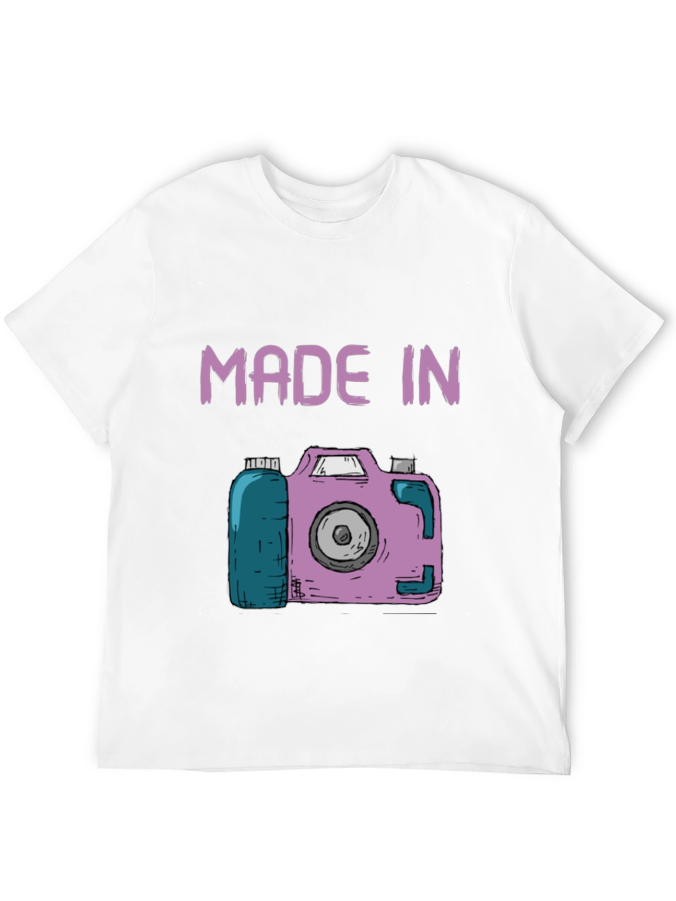 Retro Camera Graphic T-Shirt