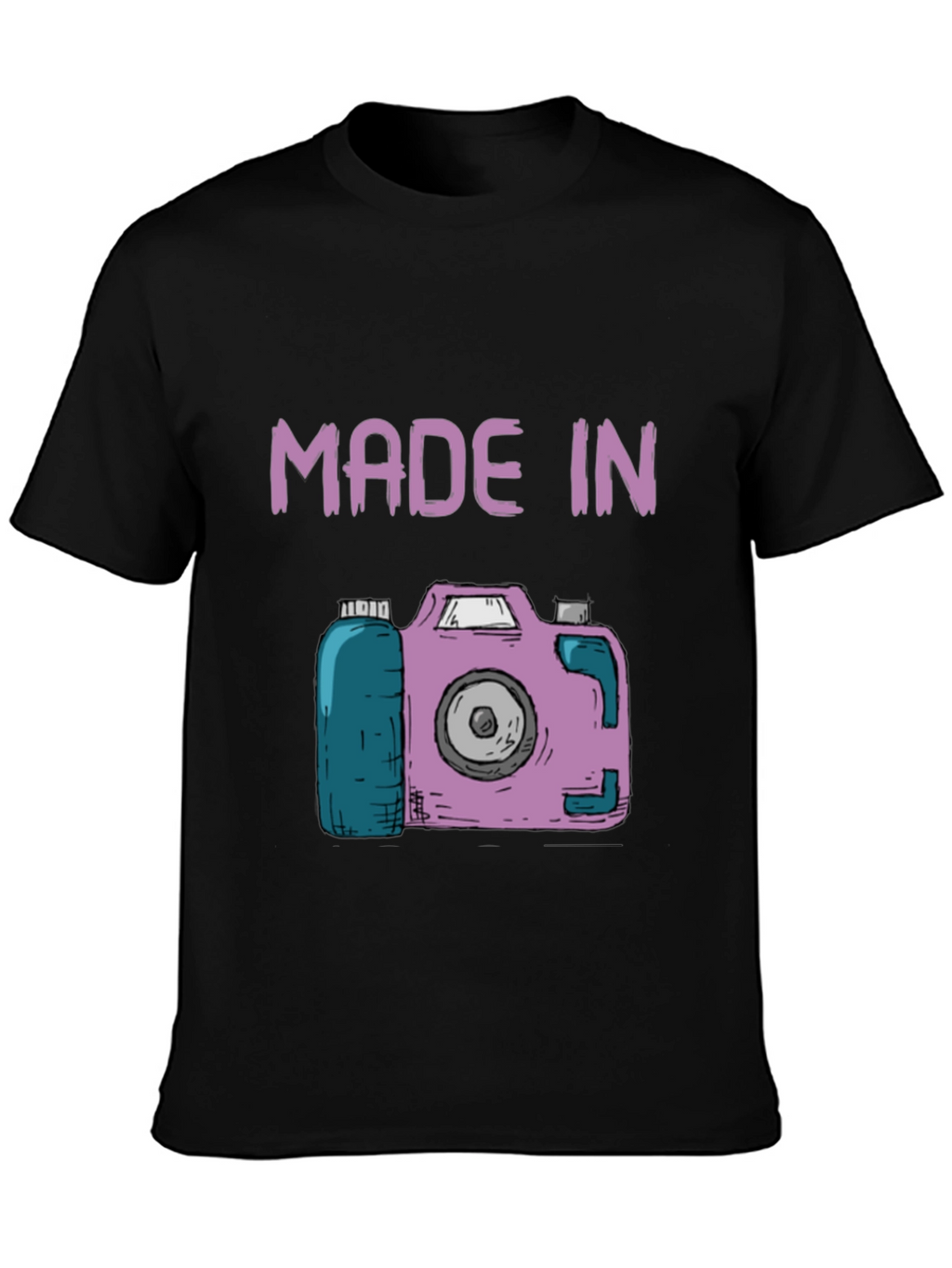 Retro Camera Graphic T-Shirt