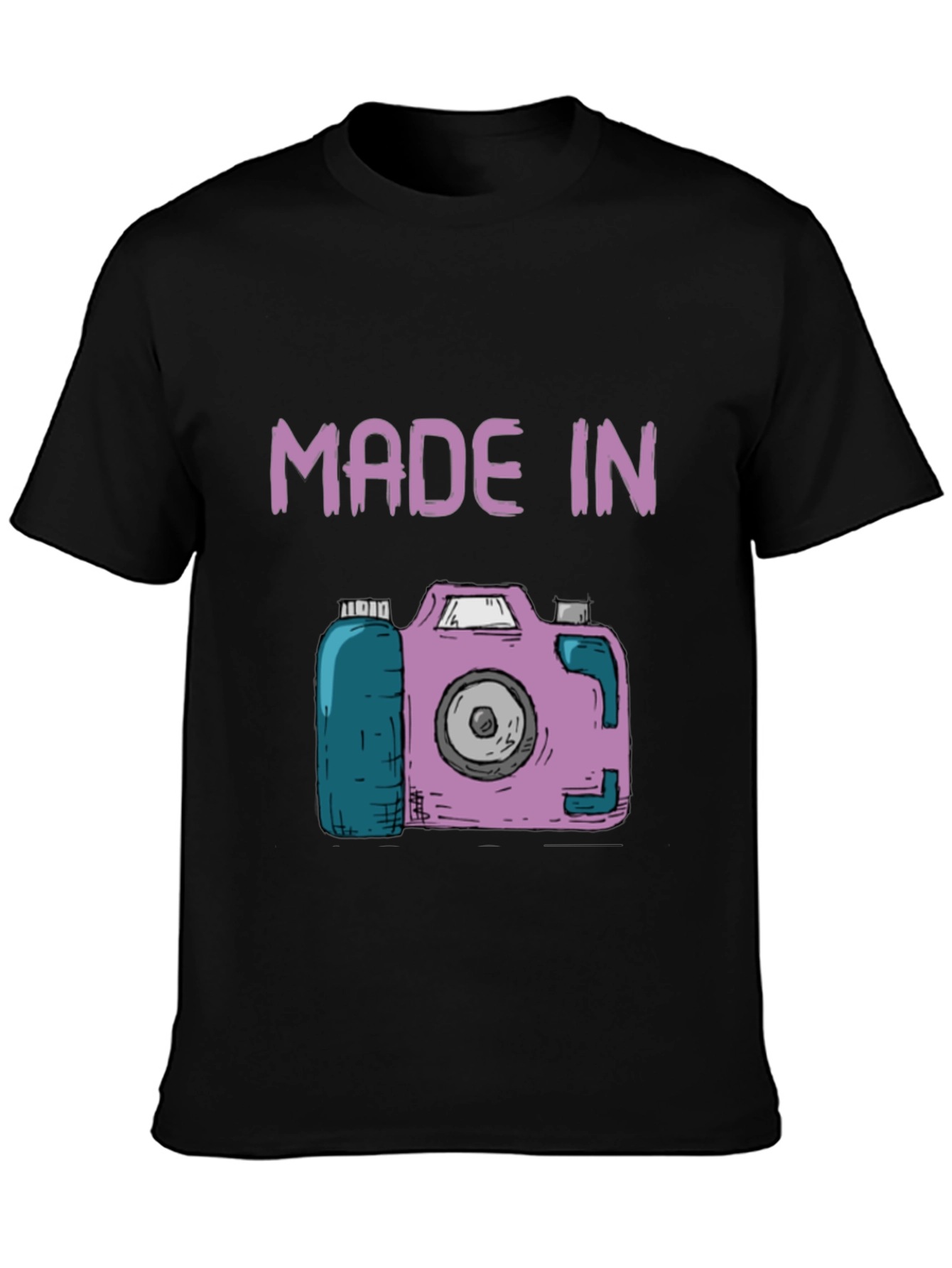 Retro Camera Graphic T-Shirt