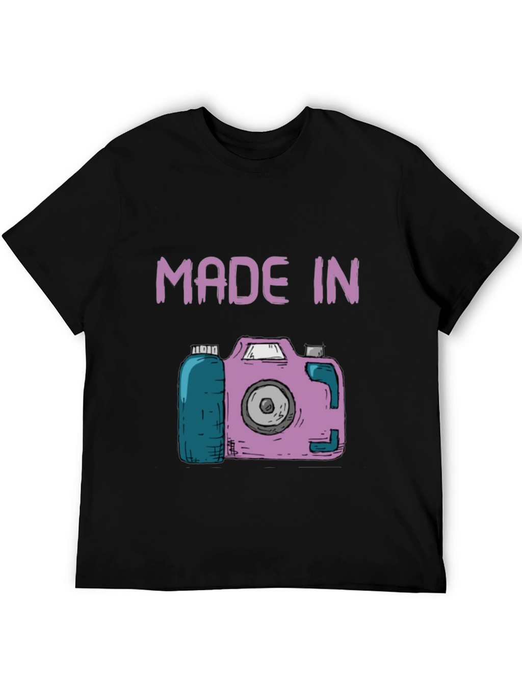 Retro Camera Graphic T-Shirt