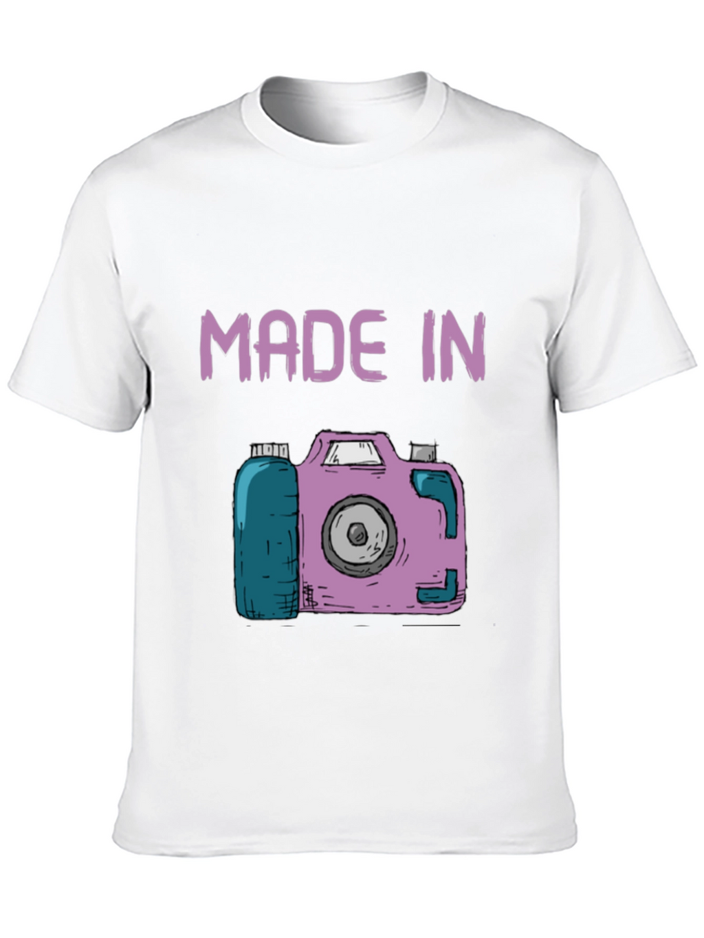 Retro Camera Graphic T-Shirt