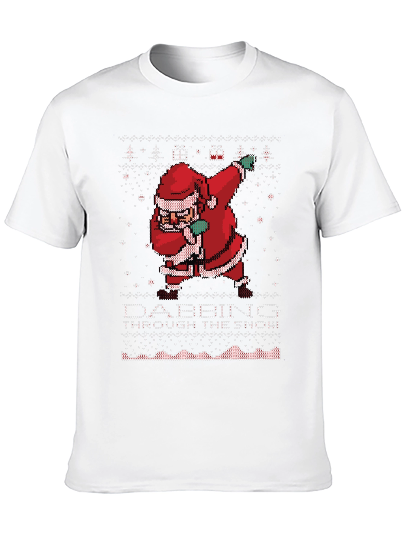 Dabbing Santa Ugly Christmas Sweater T-Shirt