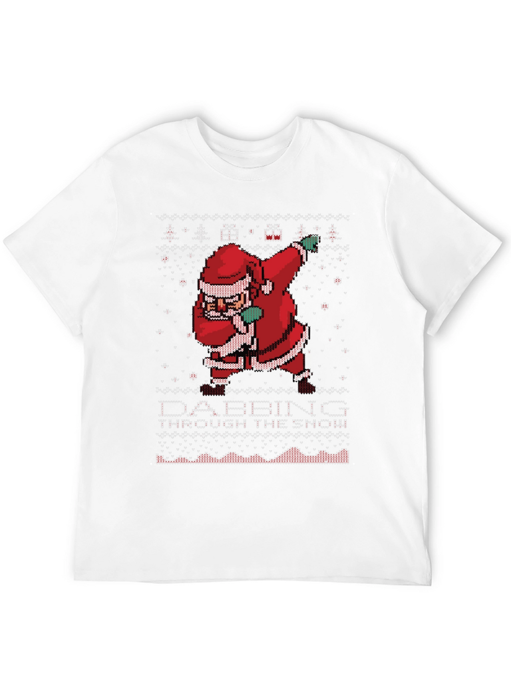 Dabbing Santa Ugly Christmas Sweater T-Shirt