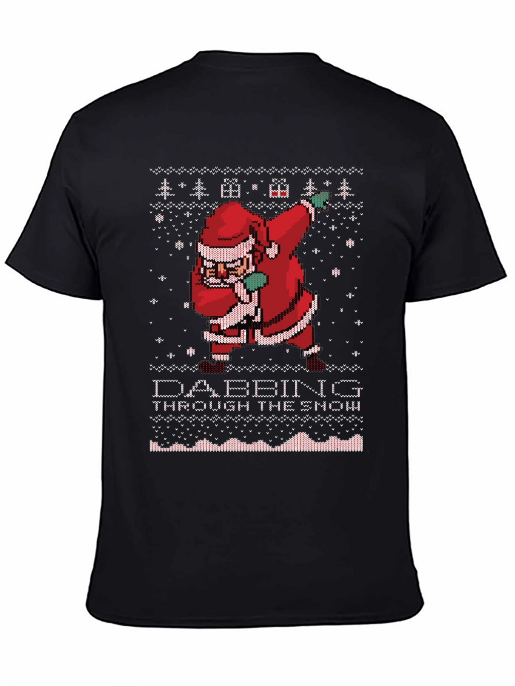 Dabbing Santa Ugly Christmas Sweater T-Shirt