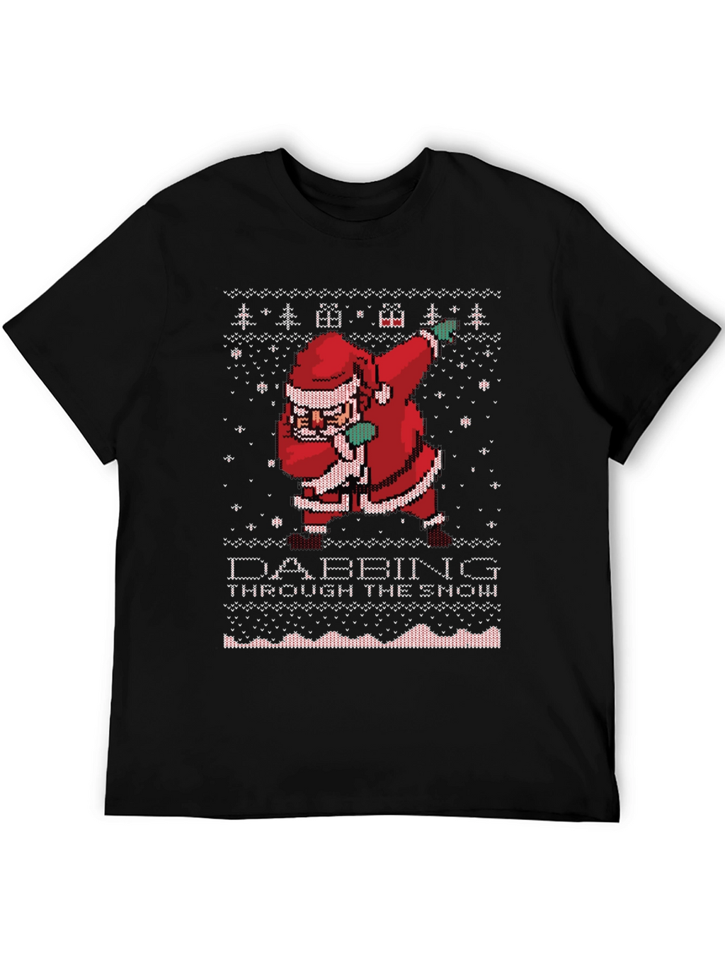 Dabbing Santa Ugly Christmas Sweater T-Shirt