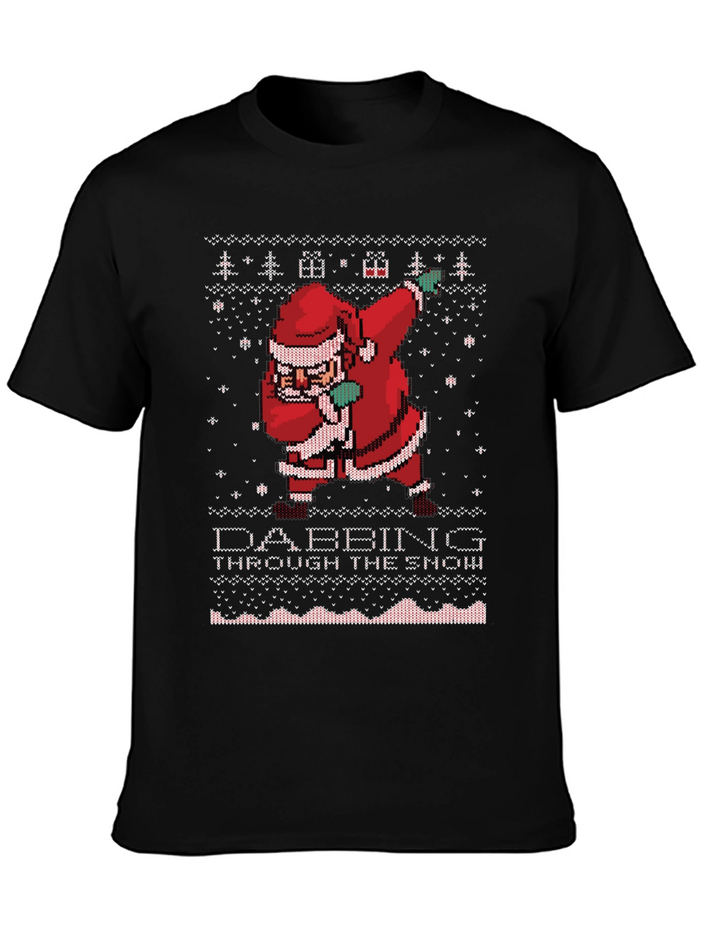 Dabbing Santa Ugly Christmas Sweater T-Shirt