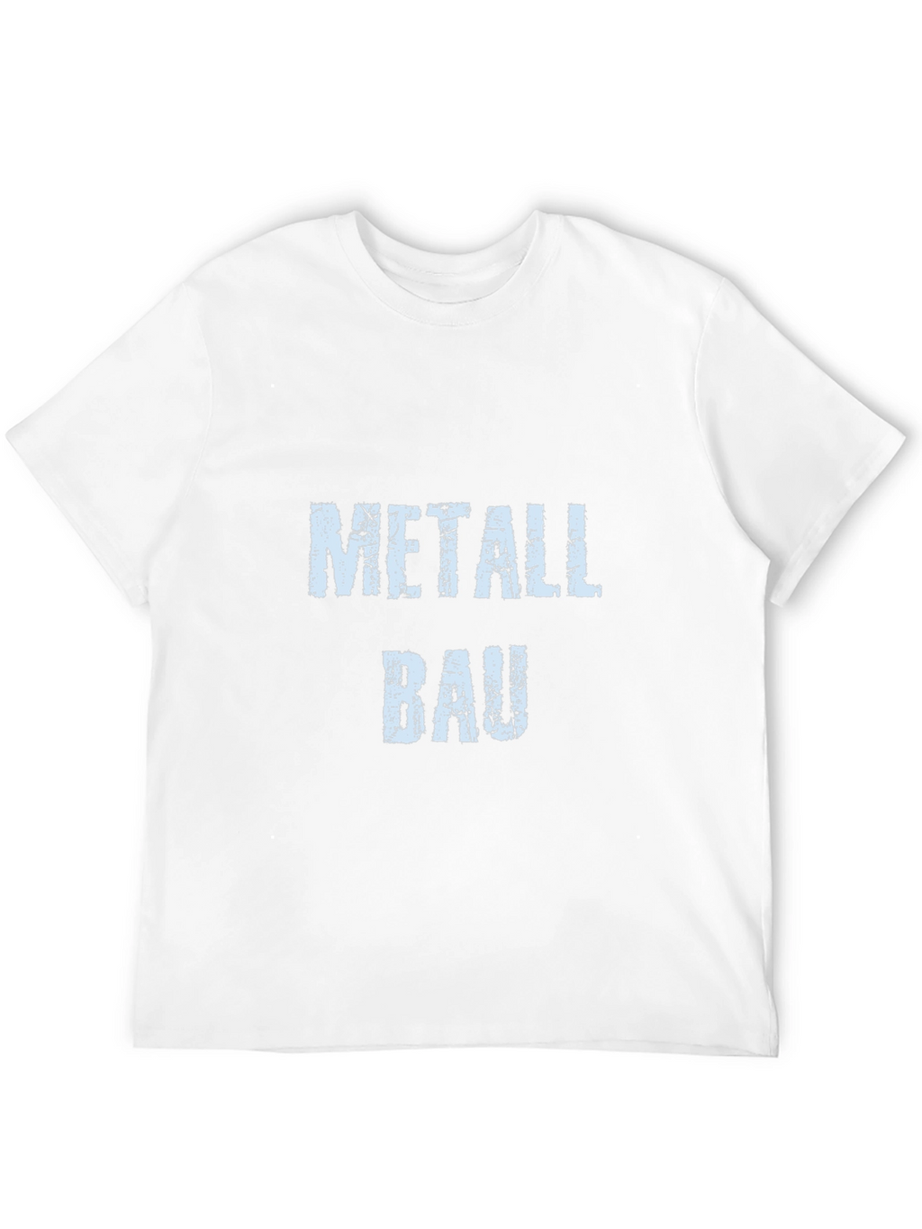 Metall Bau T-Shirt - Black Crew Neck Tee
