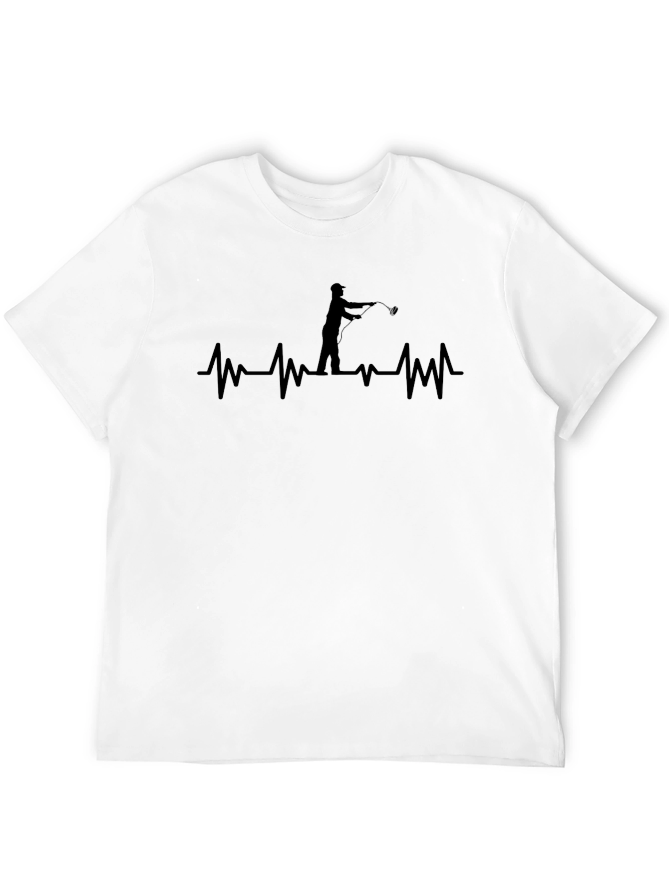 Fishing Heartbeat T-Shirt - Anglers Life