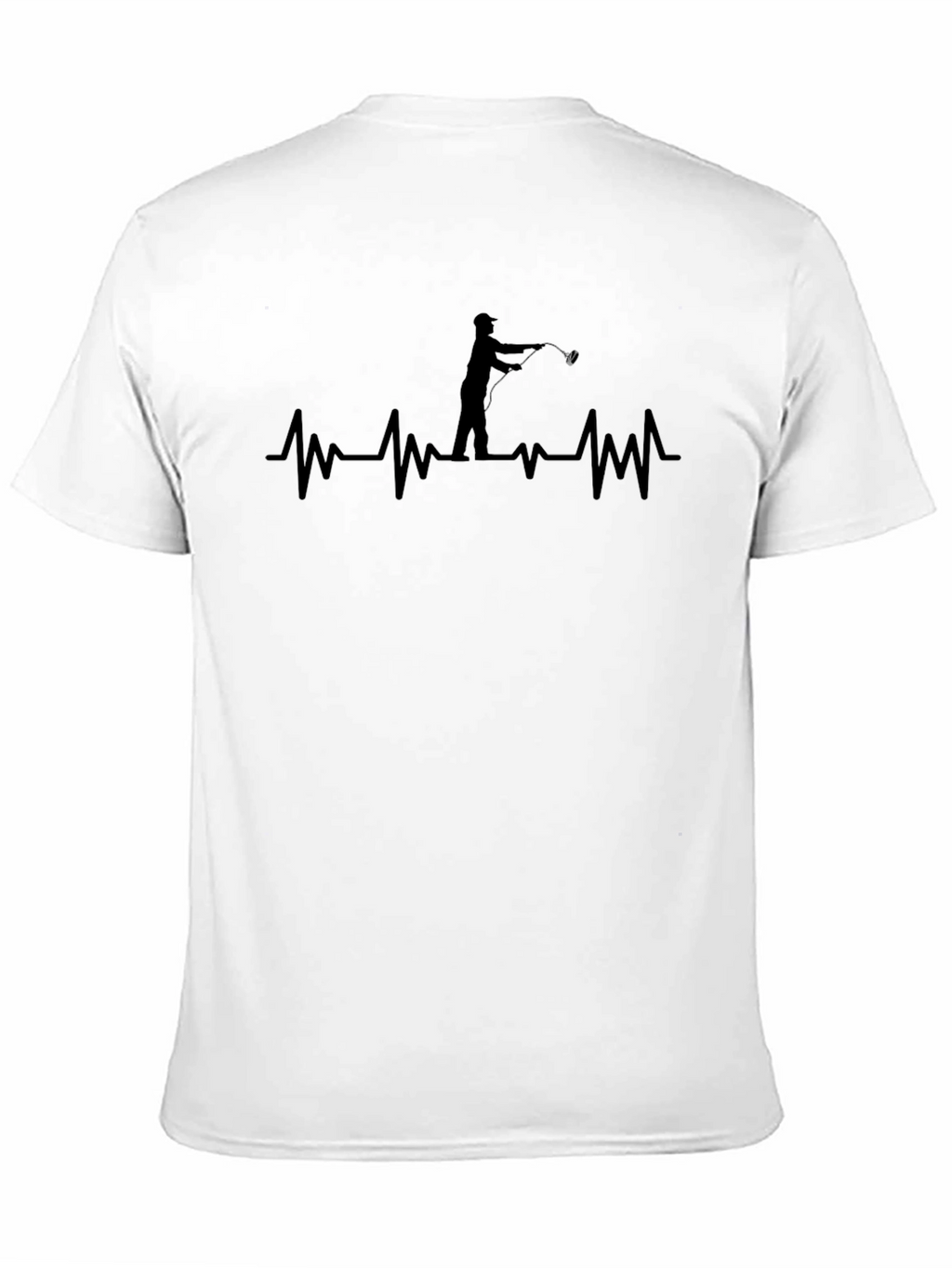 Fishing Heartbeat T-Shirt - Anglers Life
