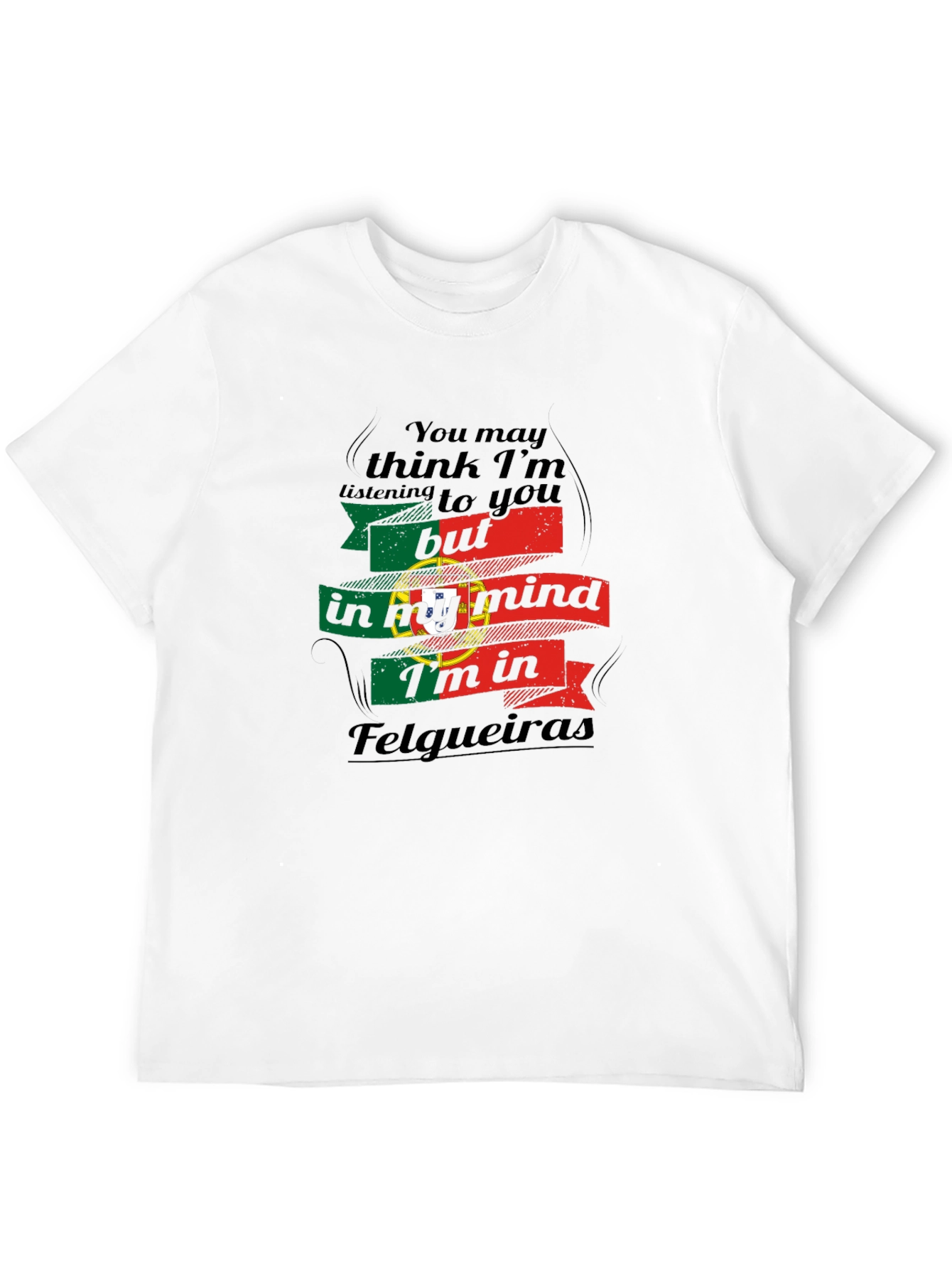 Felgueiras Portugal Mind T-Shirt Cool Souvenir Tee