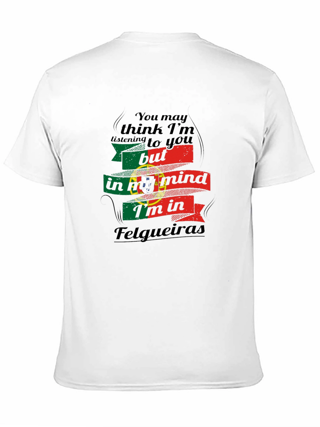 Felgueiras Portugal Mind T-Shirt Cool Souvenir Tee