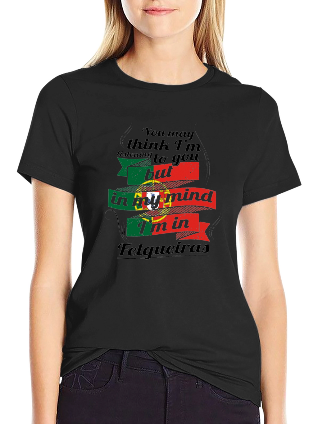 Felgueiras Portugal Mind T-Shirt Cool Souvenir Tee