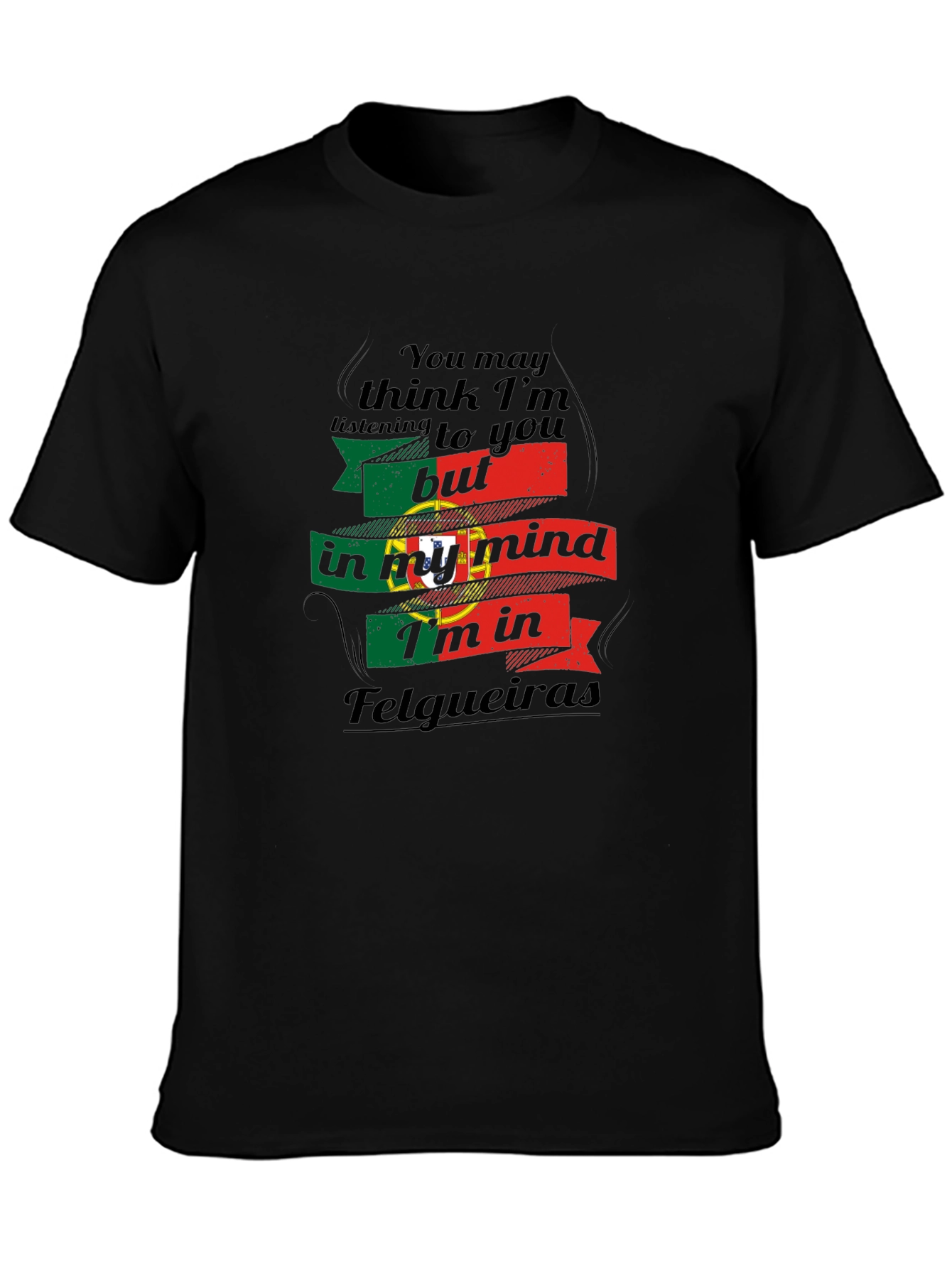 Felgueiras Portugal Mind T-Shirt Cool Souvenir Tee