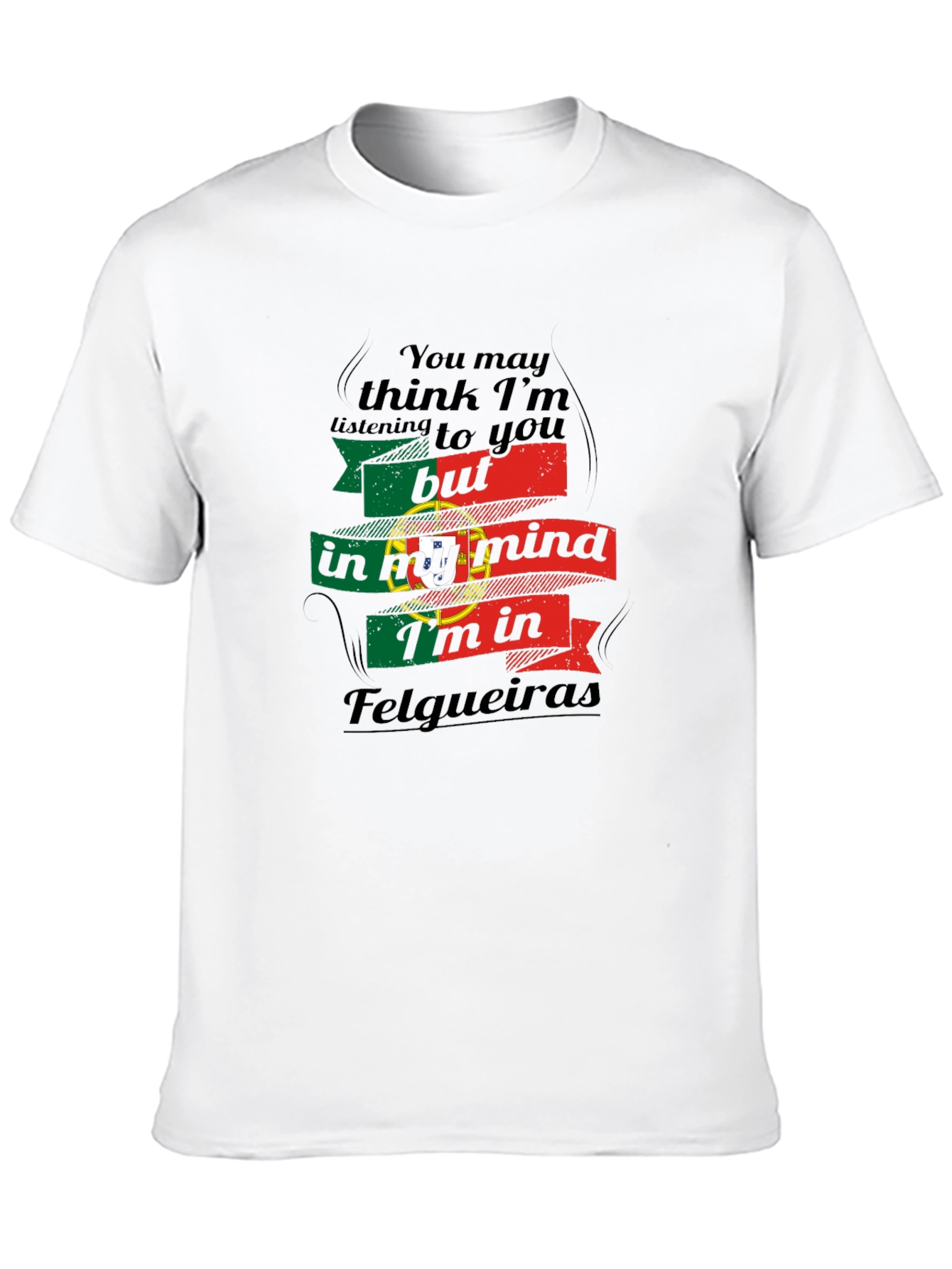 Felgueiras Portugal Mind T-Shirt Cool Souvenir Tee