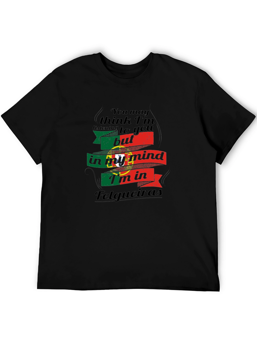 Felgueiras Portugal Mind T-Shirt Cool Souvenir Tee