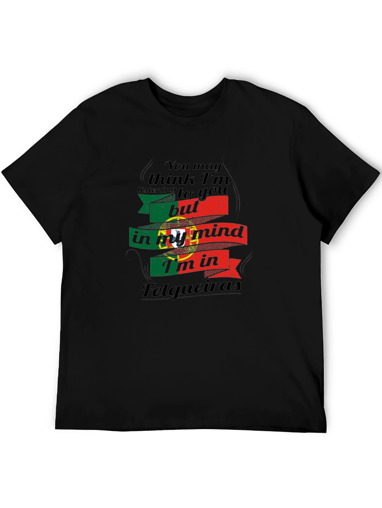 Felgueiras Portugal Mind T-Shirt Cool Souvenir Tee